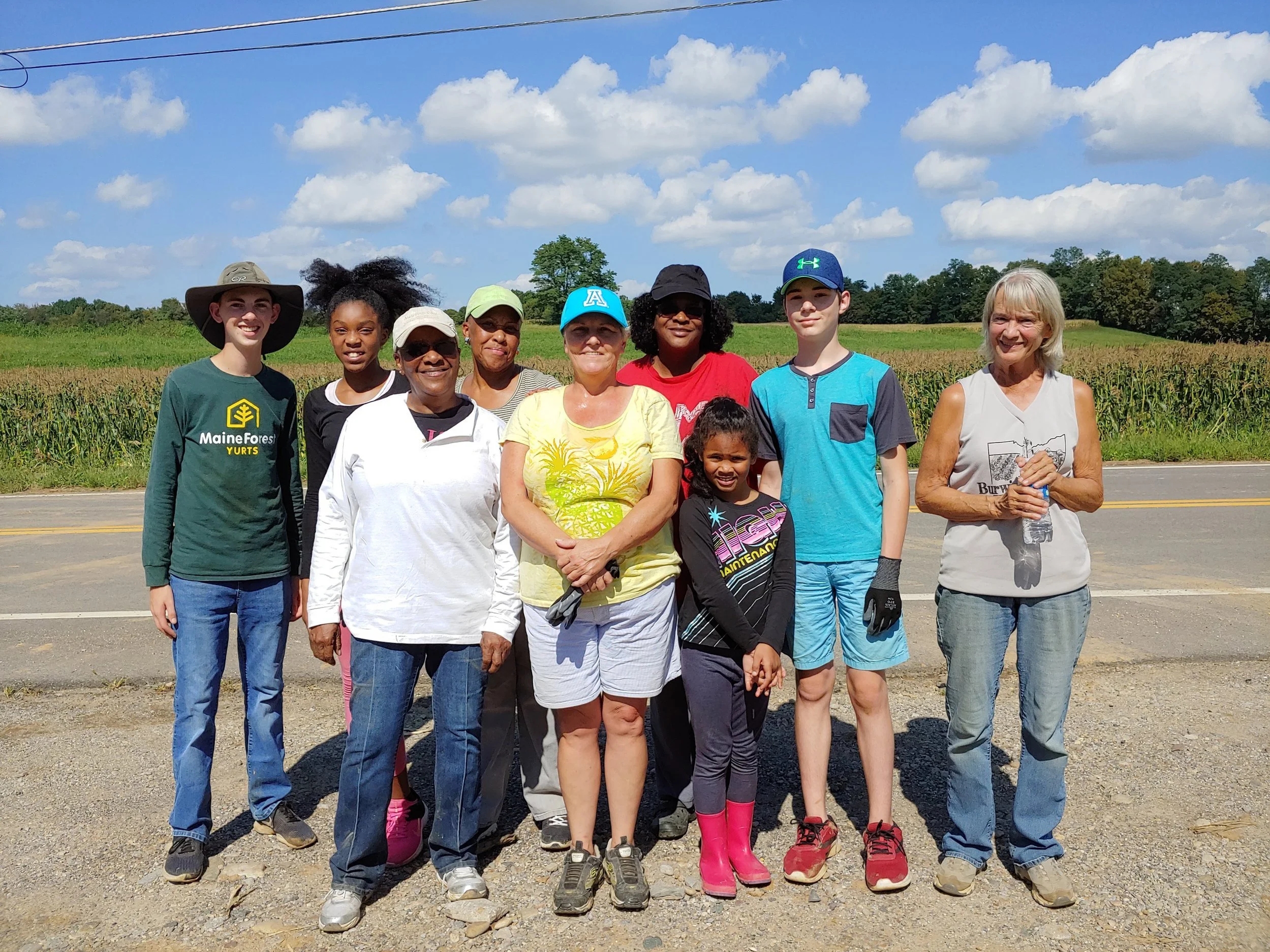 Pickin' Corn:  Sharing the Bounty