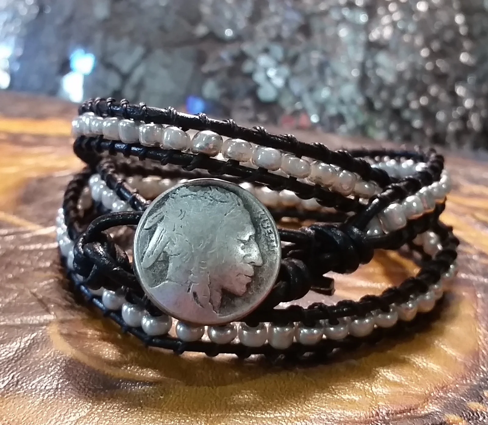 Black and Silver Wrap Bracelet.jpeg
