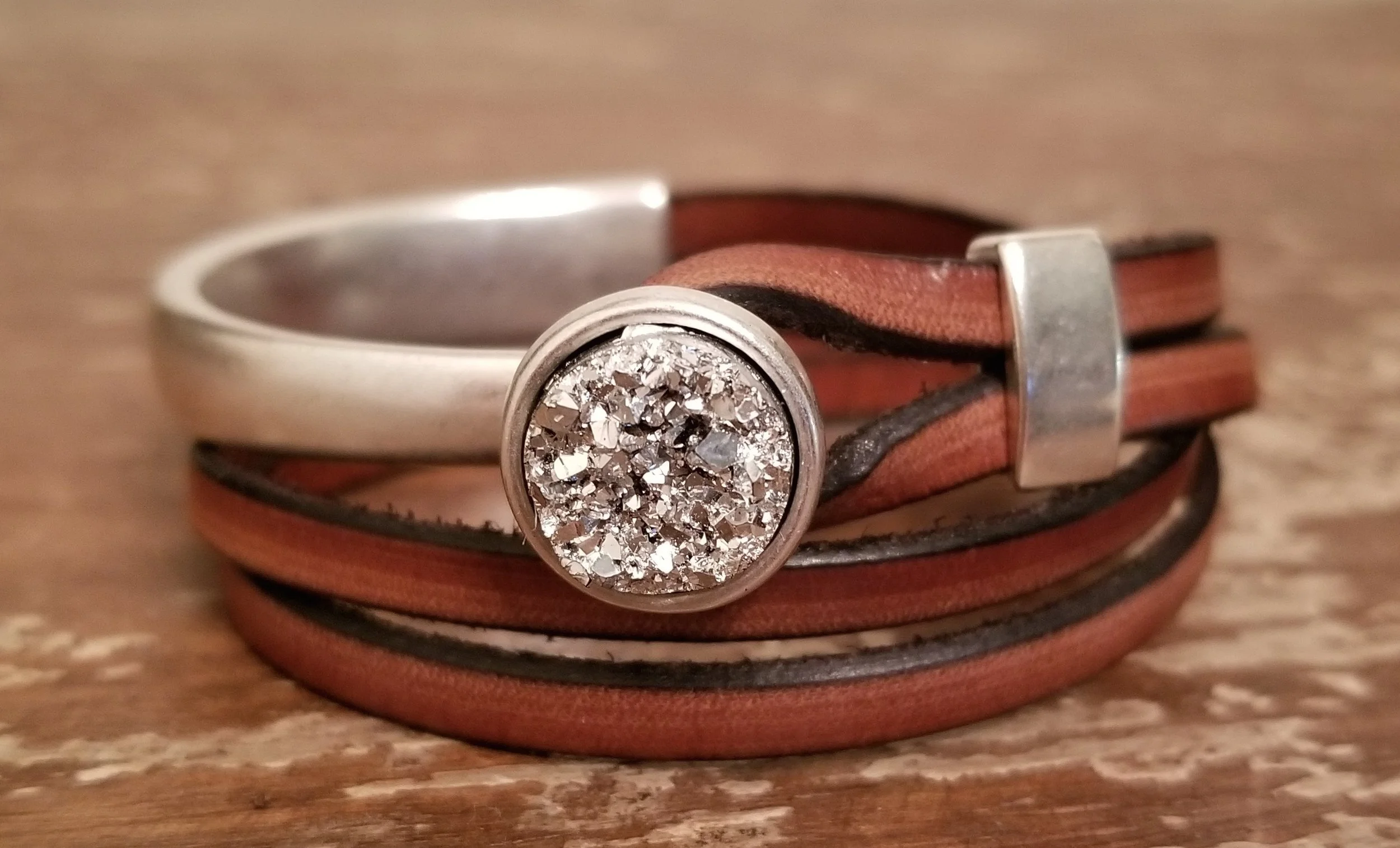 Silver Druzy Half Cuff.jpeg