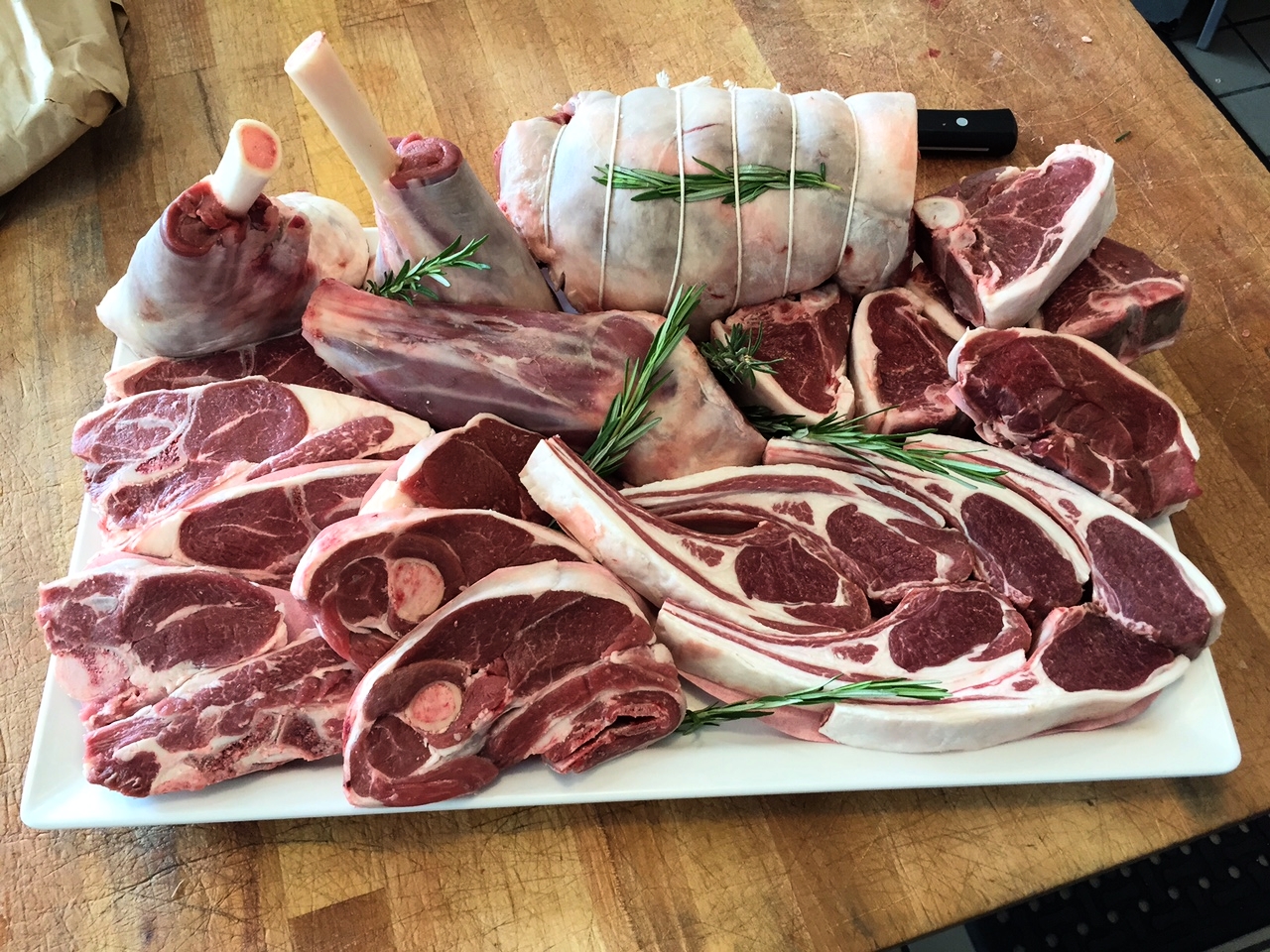Our lamb at The Local Butcher Shop (photo curtesy of The Local Butcher Shop) 