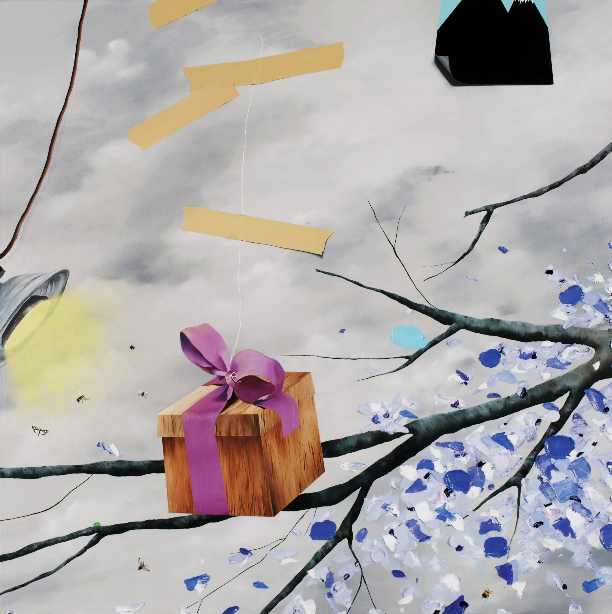 ................ oil on canvas 48 x 48 inches 2008