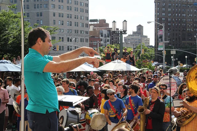 What Happens When 350 Musicians Meet for the First Time in Brooklyn?