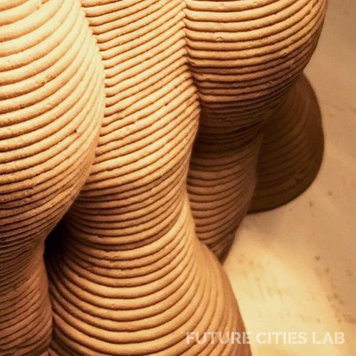 Detail of Serpentine Vessel by Future Cities Lab