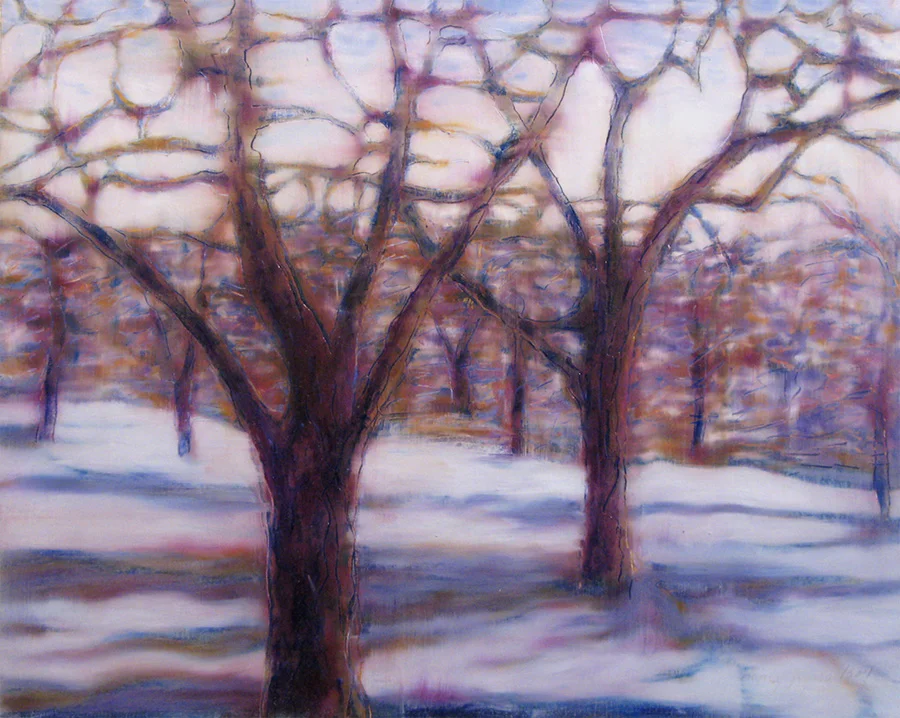 niagara fruit trees in winter