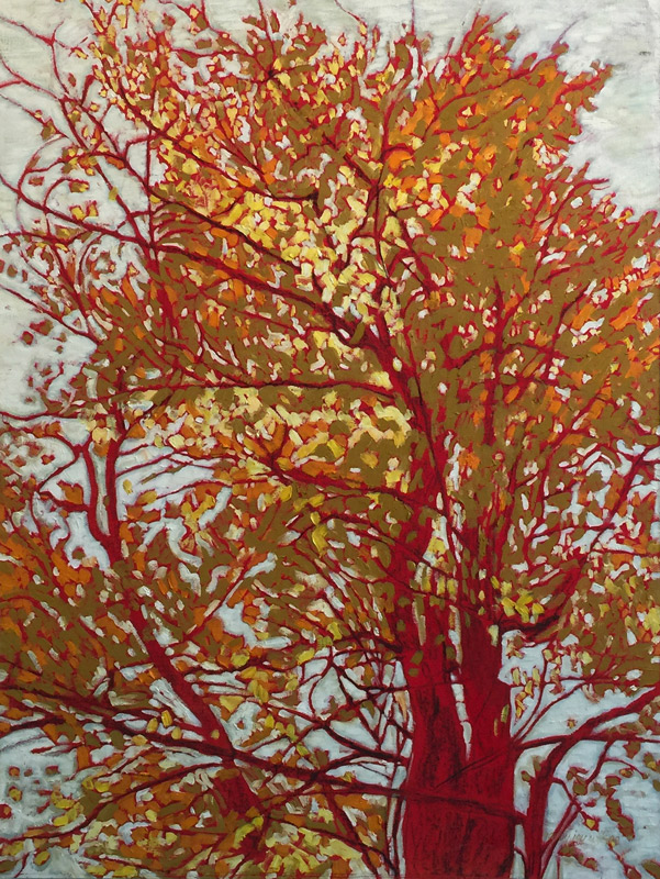 the red tree