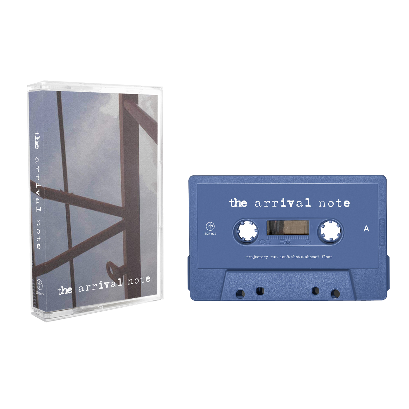 The Arrival Note - Cassette - Blue.png