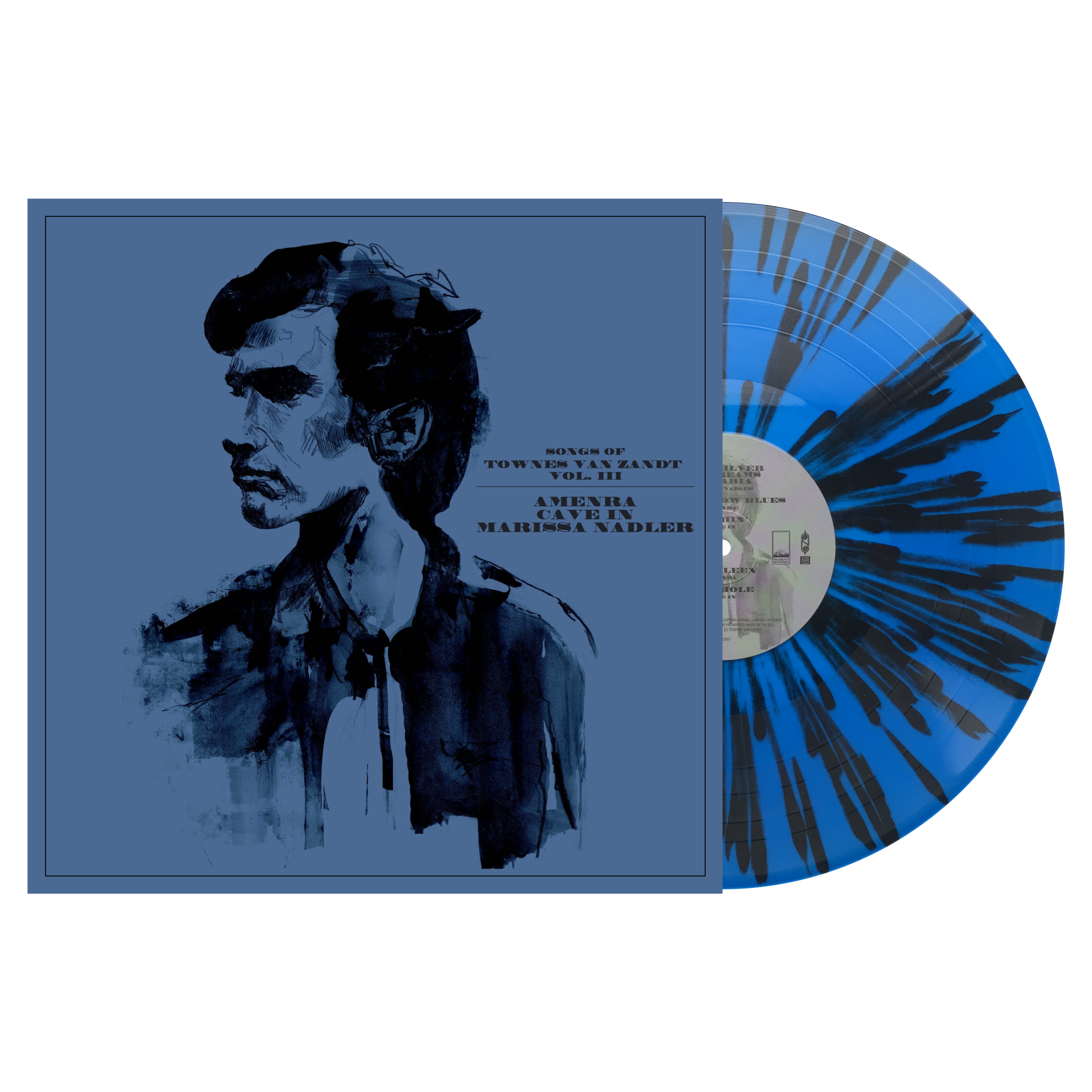 Songs of Townes van Zandt Vol III - vinyl - blue w: splatter.png