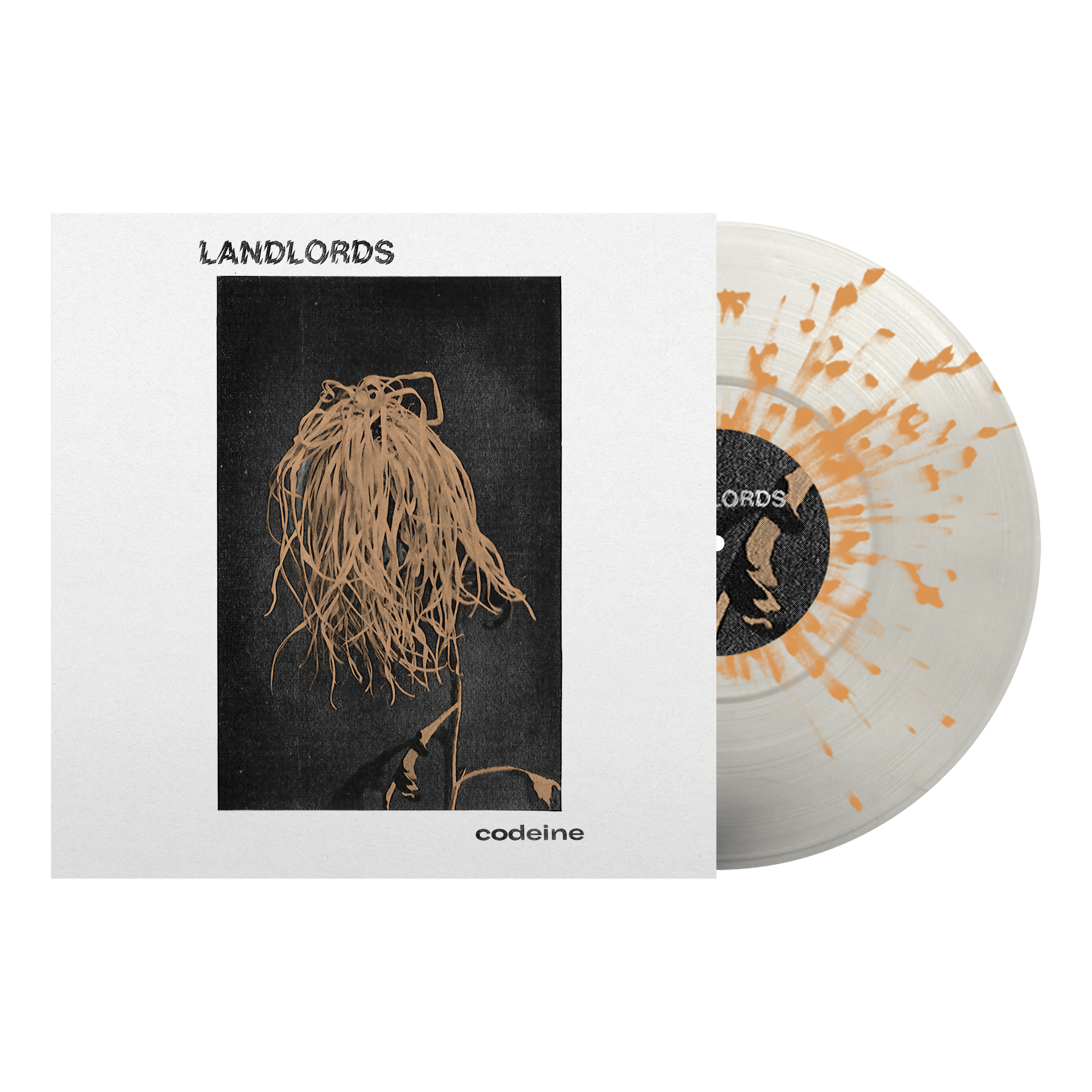 Landlords - Codeine - Vinyl - Clear with Orange Splatter.png