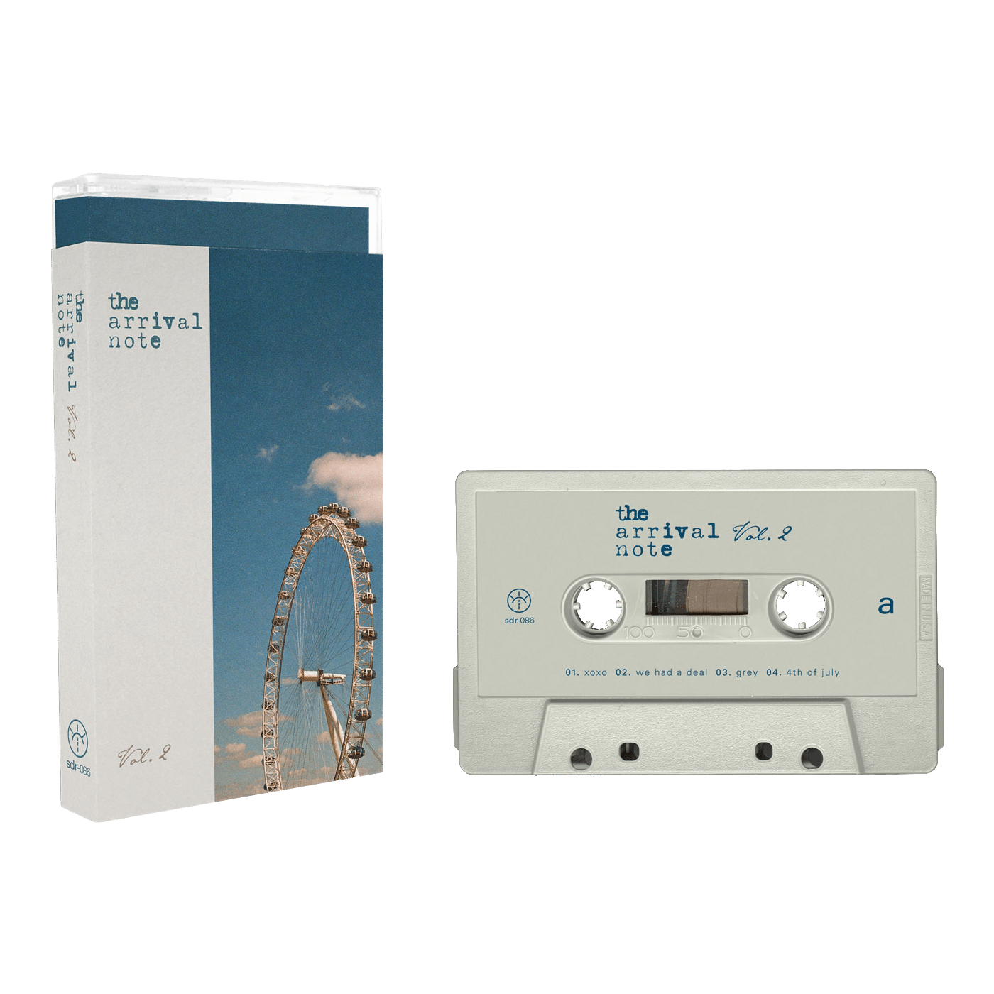The Arrival Note - Vol 2. - Cassette - Grey.png