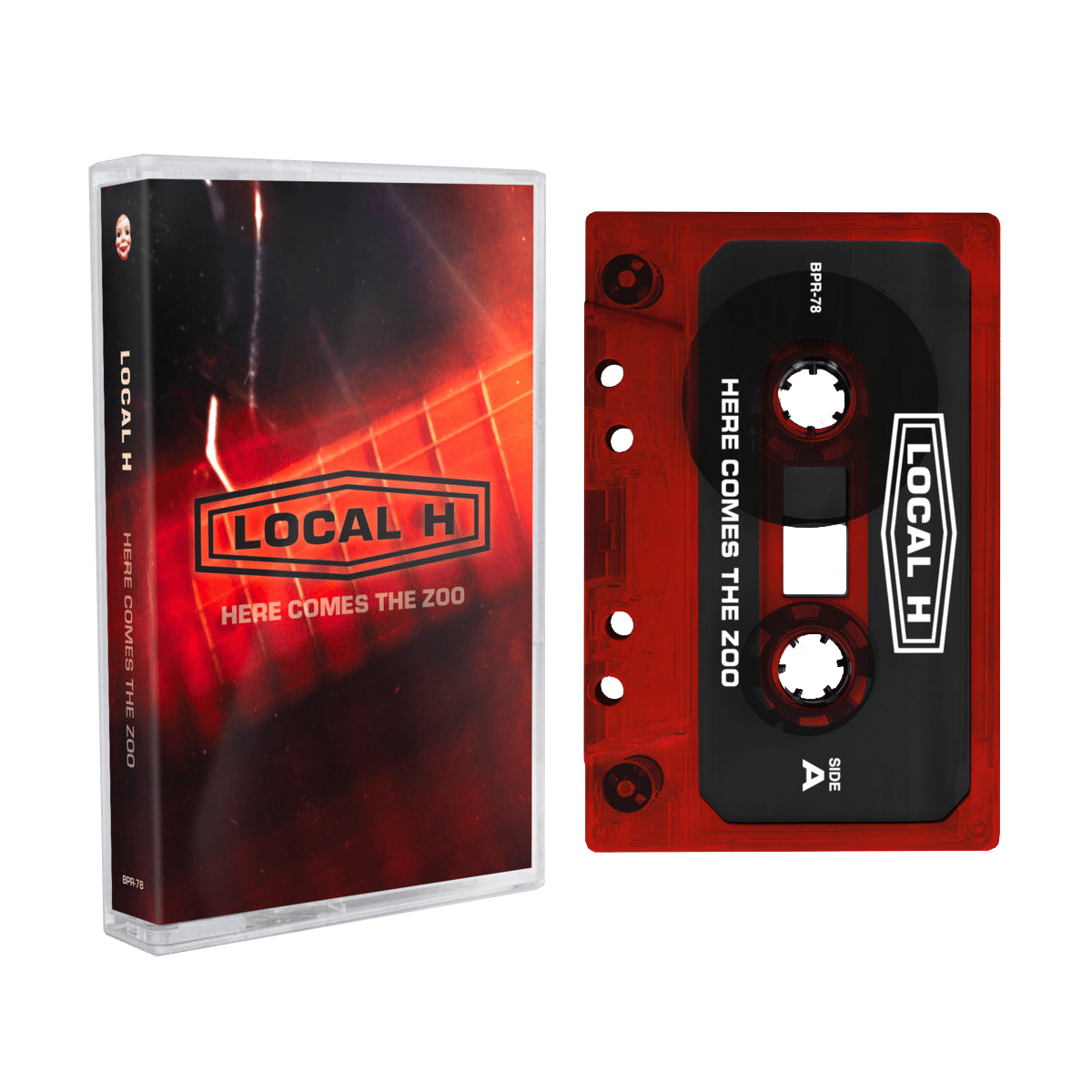 Local H - Here Comes The Zoo - Cassette - Red Tint.png