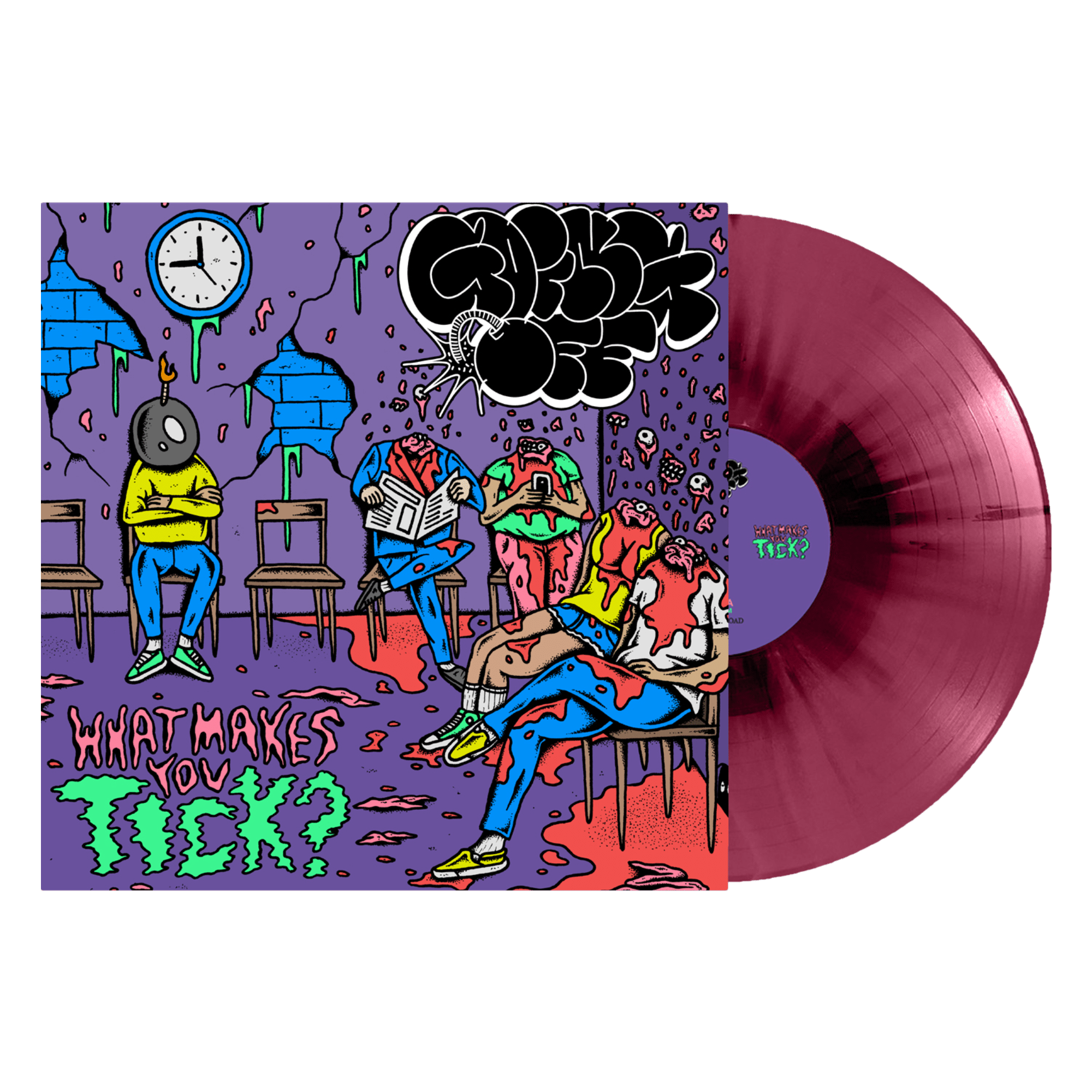 Going Off - What Makes You Tick? - Vinyl - Purple with Black Splatter.png