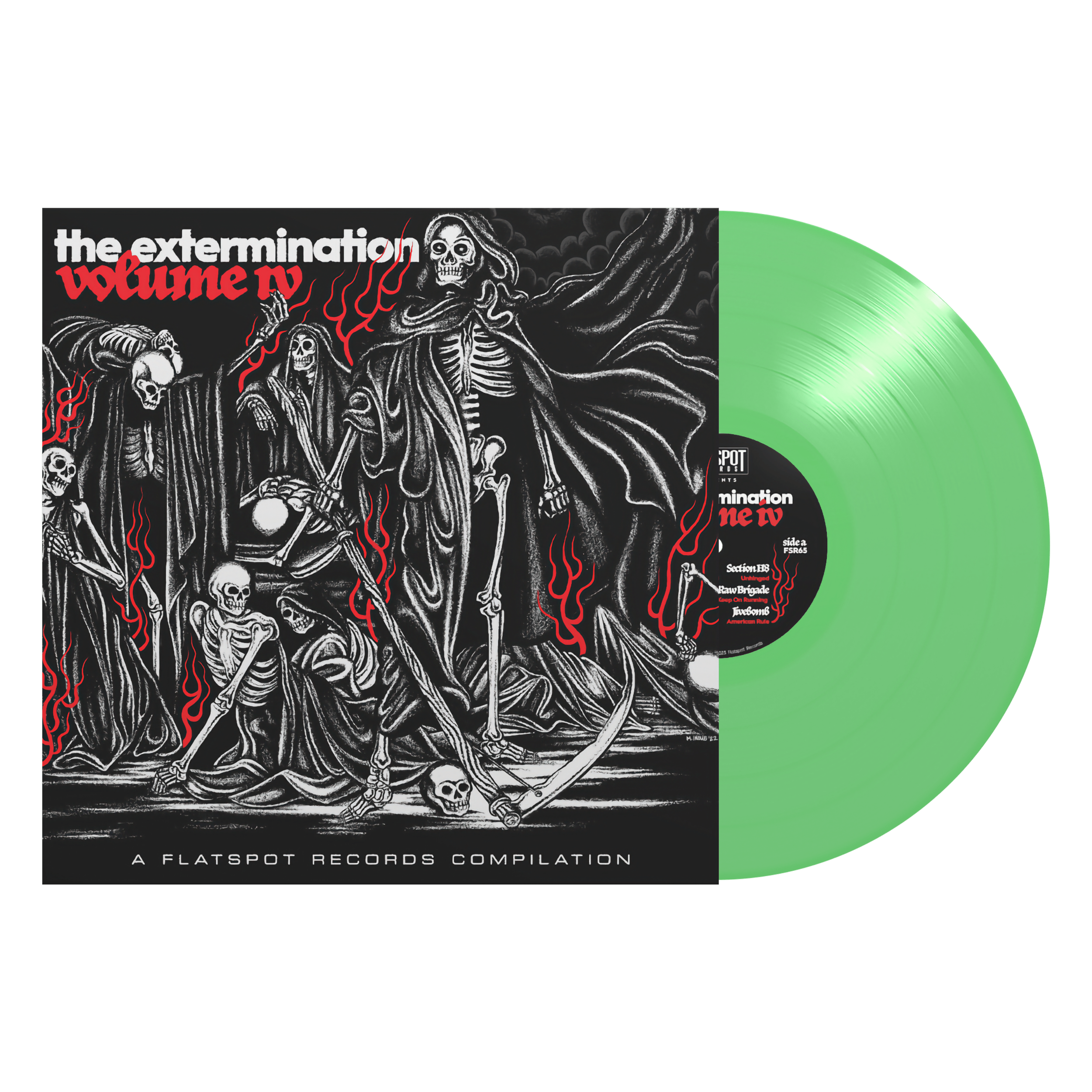 Various Artists - The Extermination Vol.4 Compilation - Vinyl - Green.png