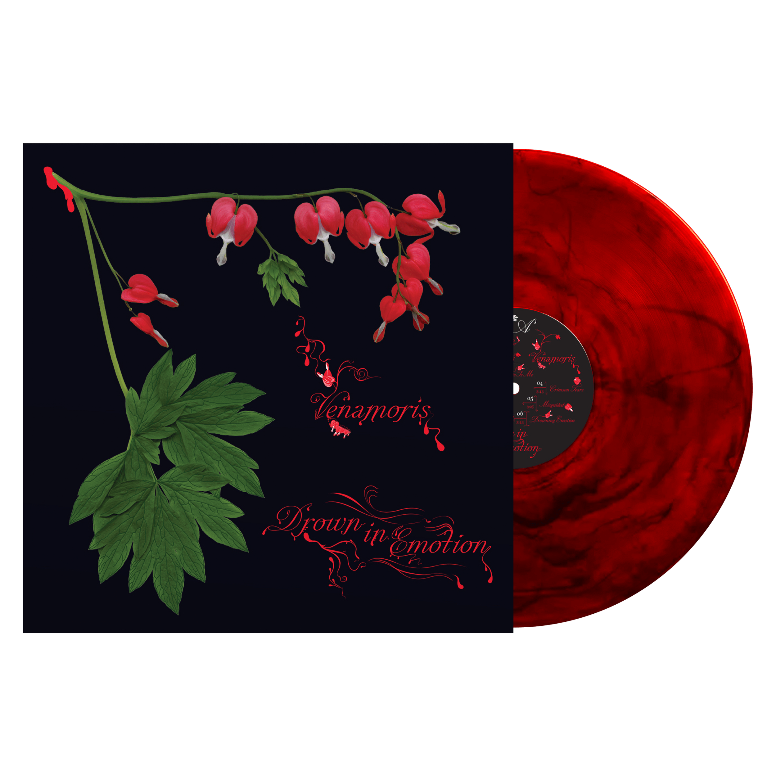 Venamoris - Vinyl - Bloody Red Galaxy.png