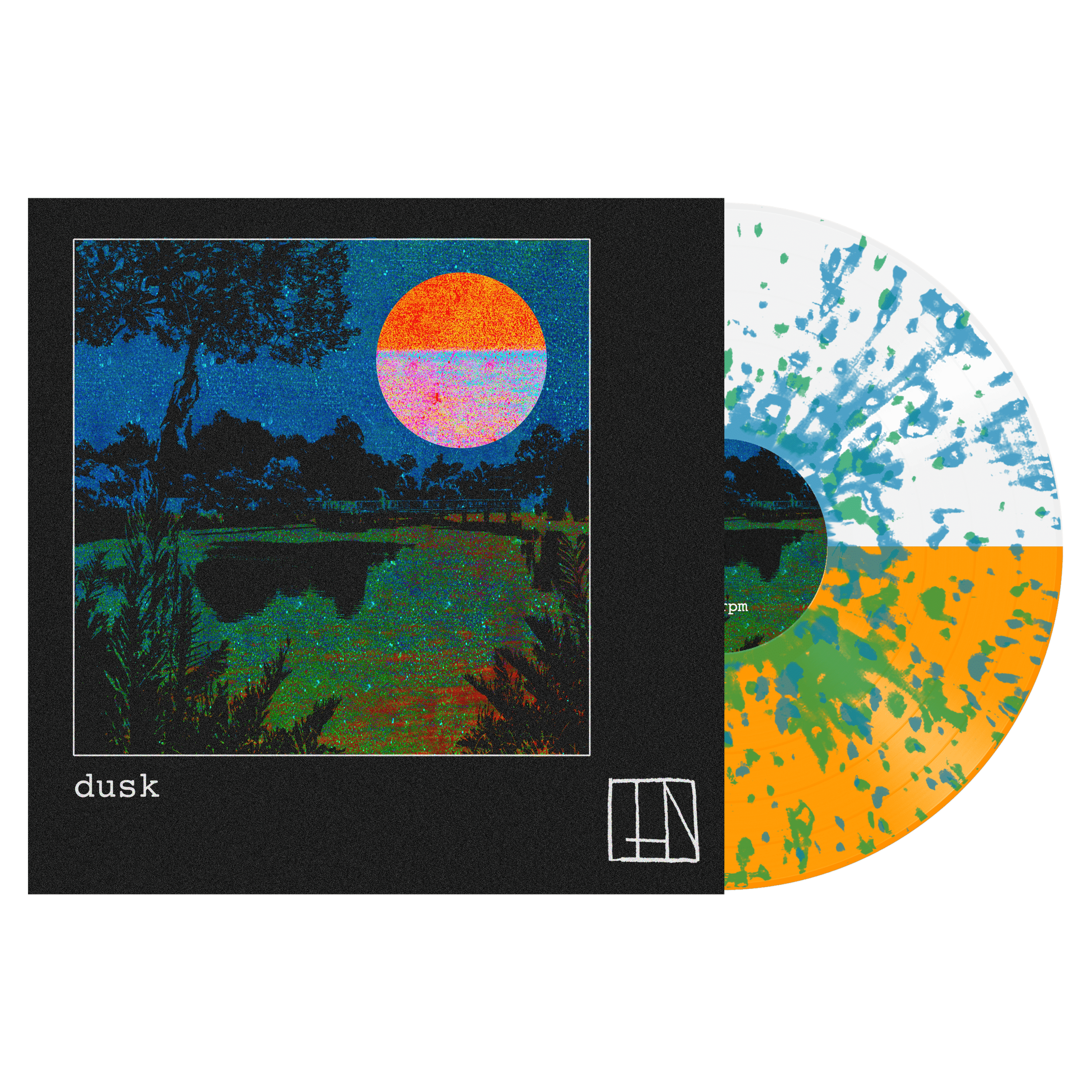 Thin - Dusk - Vinyl - Clear Orange with Splatter.png
