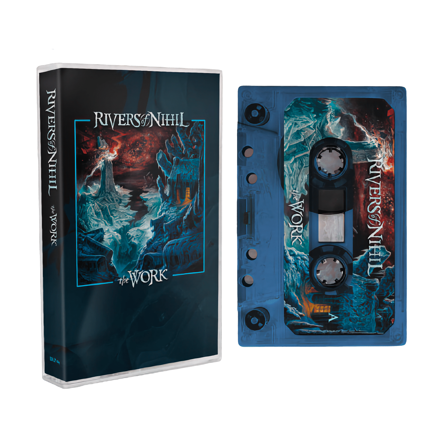Rivers Of Nihil - The Work - Cassette - Blue.png