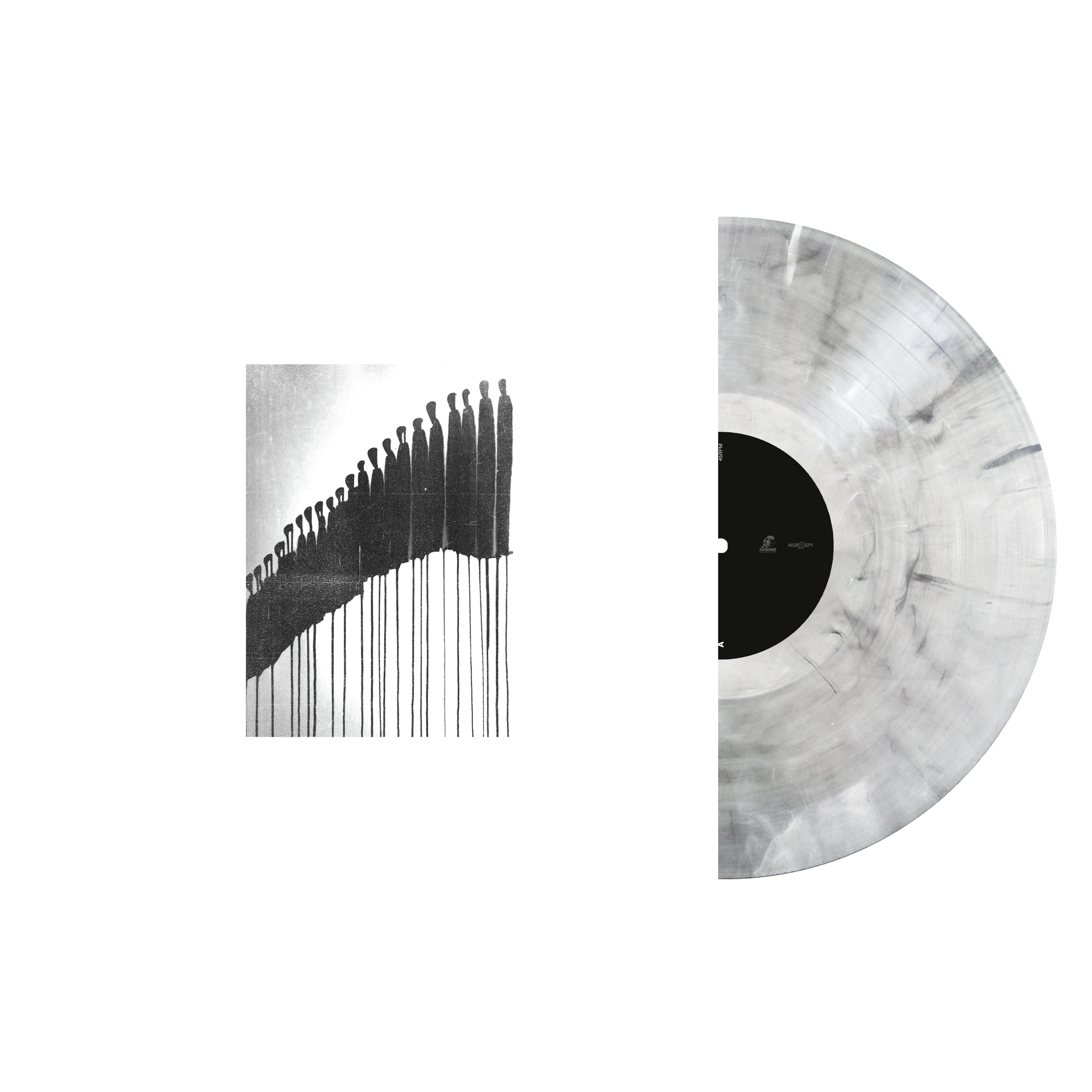 Jerome Dream - The Gray In Between - Vinyl - Black and White Smoke.png