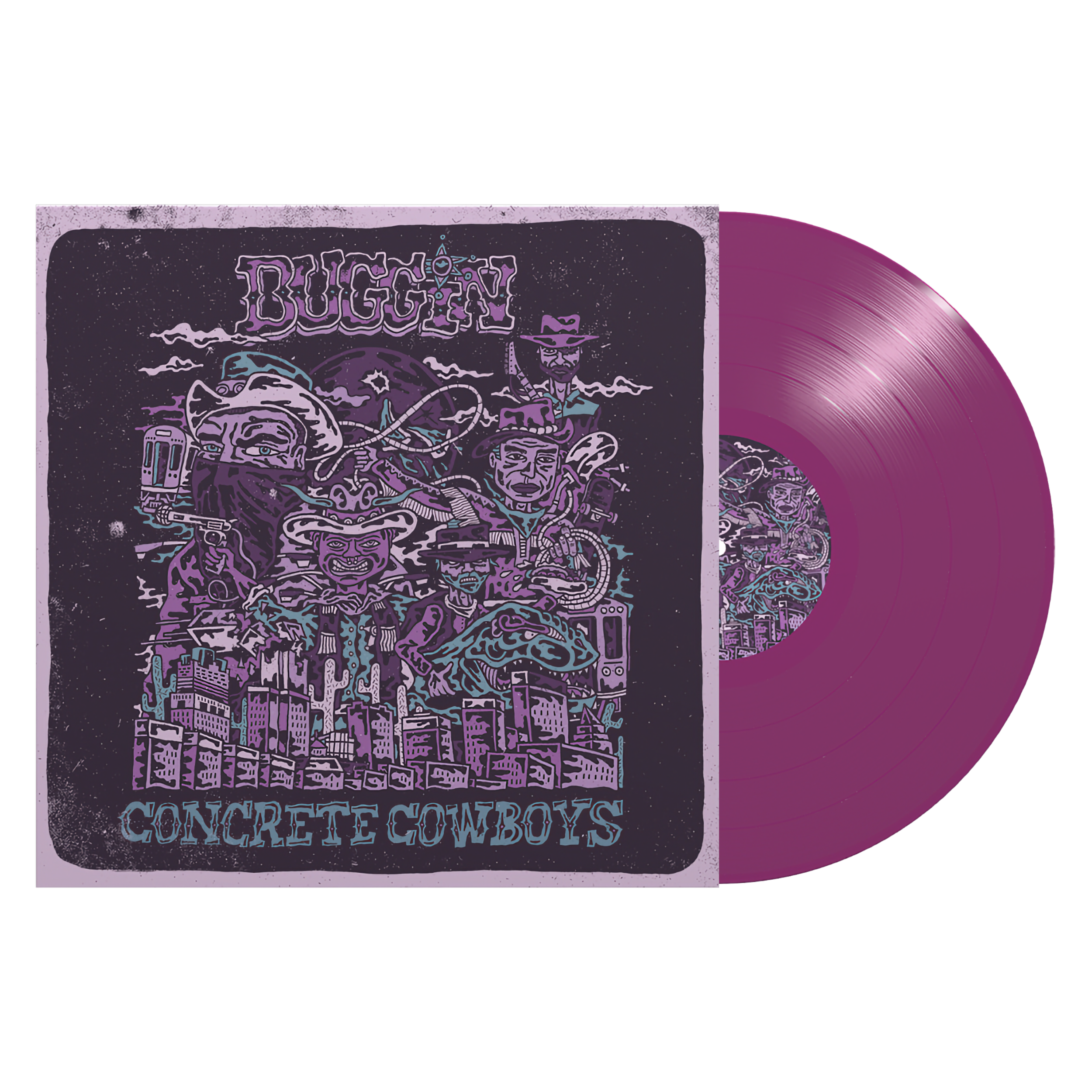 Buggin - Concrete Cowboys - Vinyl - Purple.png