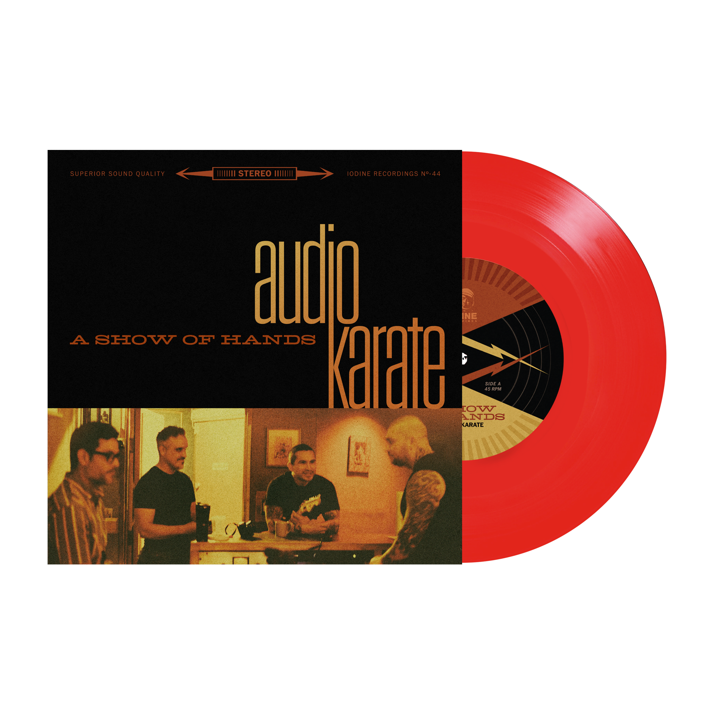 Audio Karate - A Show Of Hands - Vinyl - Transparent Red.png