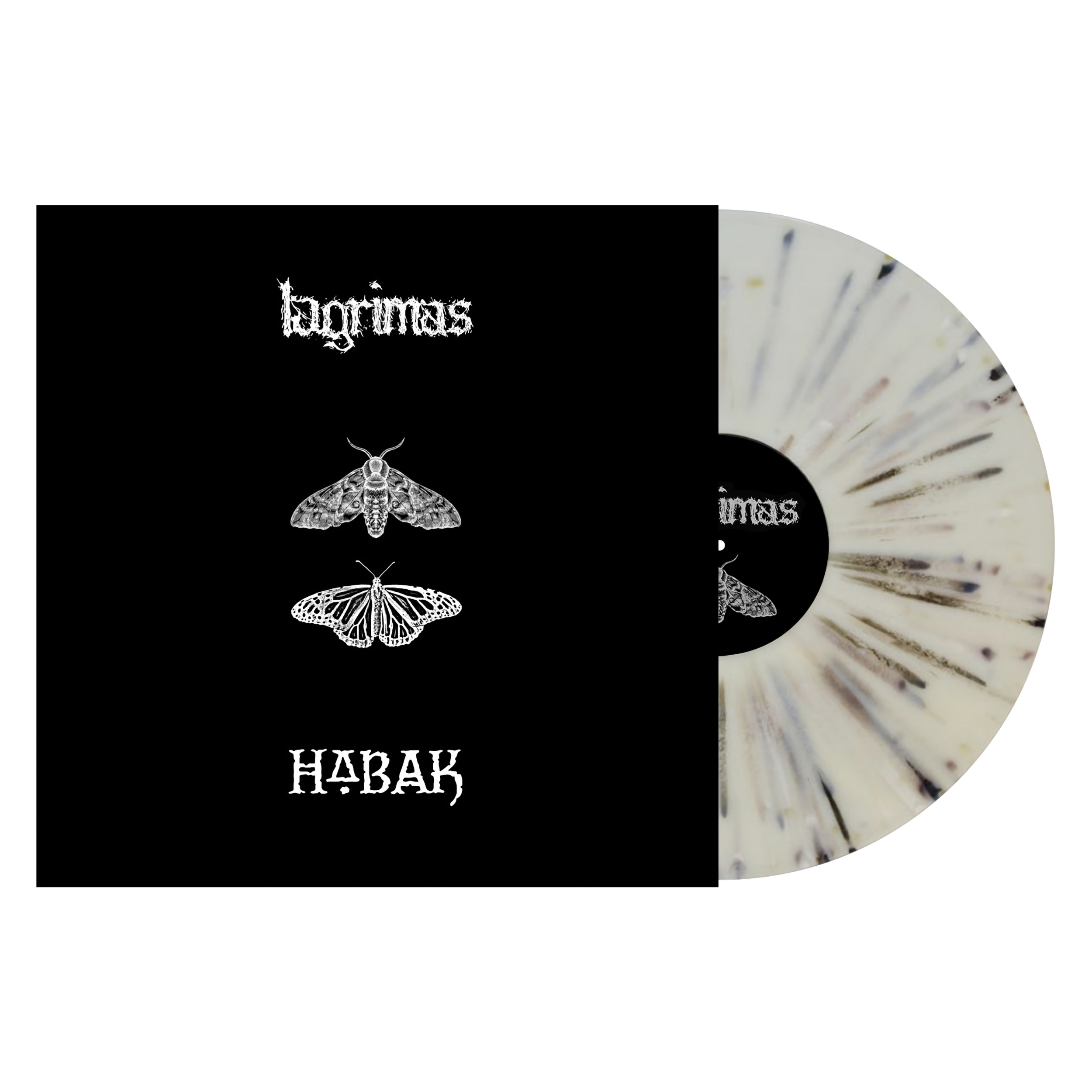 Lágrimas : Habak - Vinyl - Bone with Splatter.png