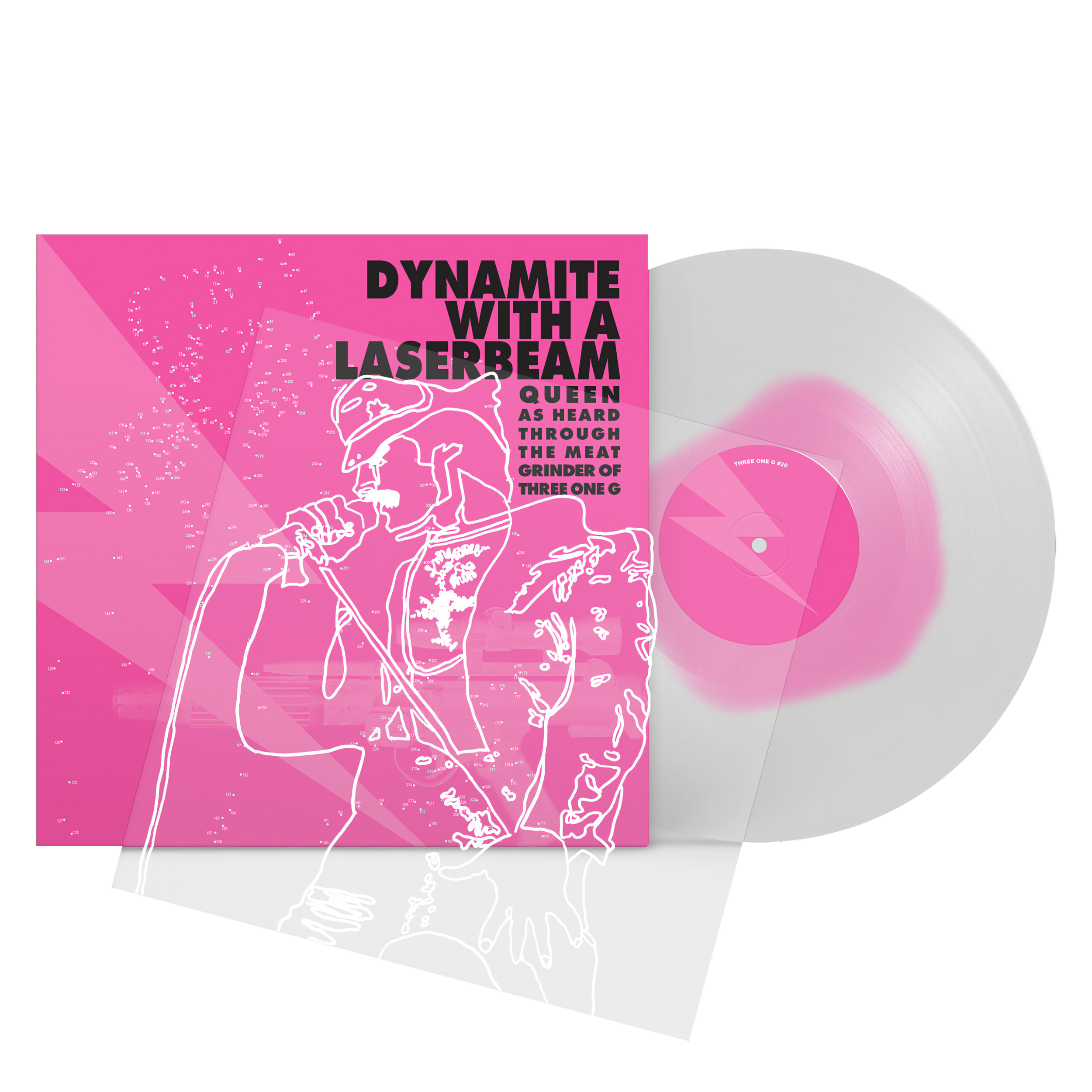 Dynamite With a Laserbeam - Vinyl - Baby Pink in Milky Clear.png