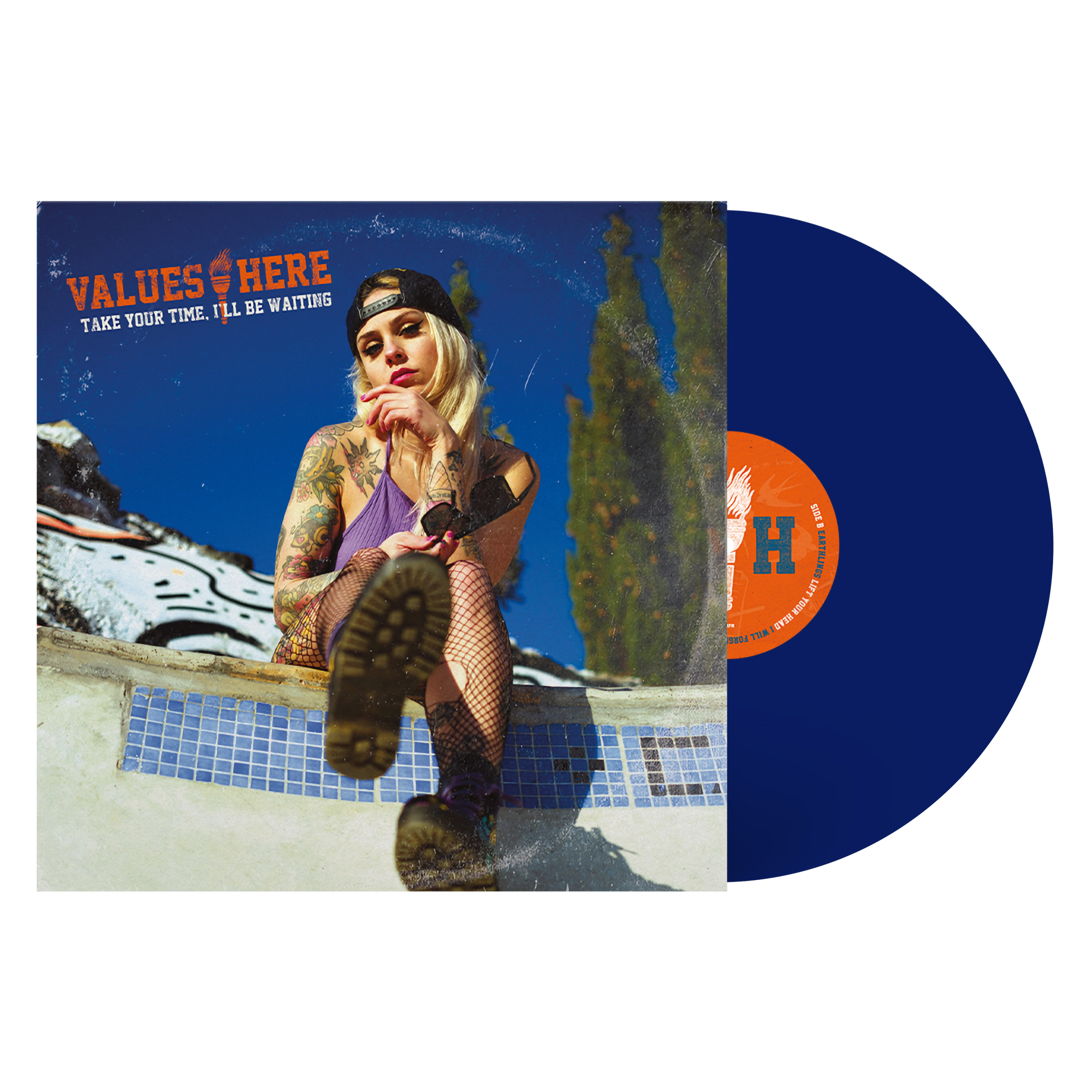 Values Here - Take Your Time - Vinyl - Royal Blue.png