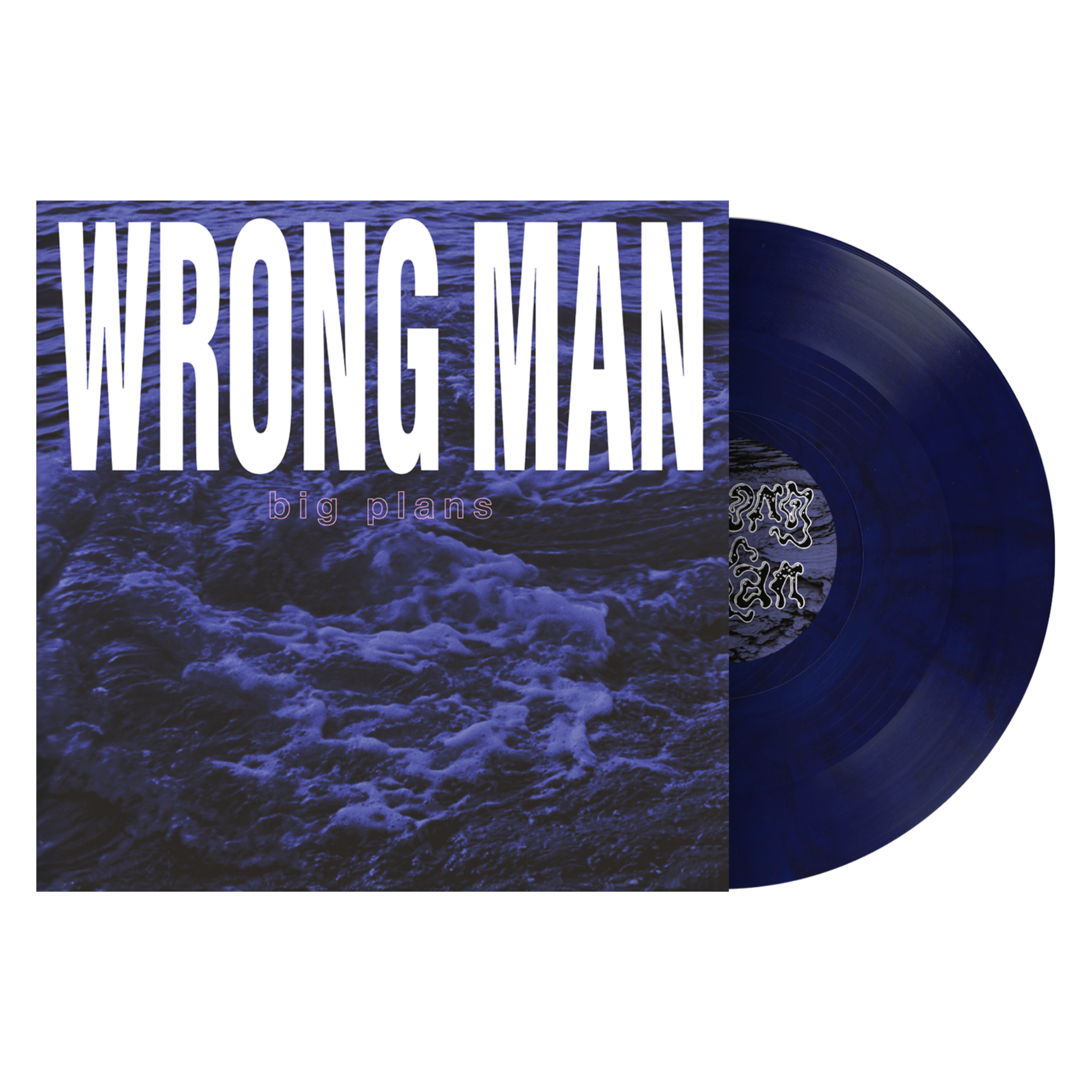 Wrong Man - Big PLans - Vinyl - Blue Black Marble.png