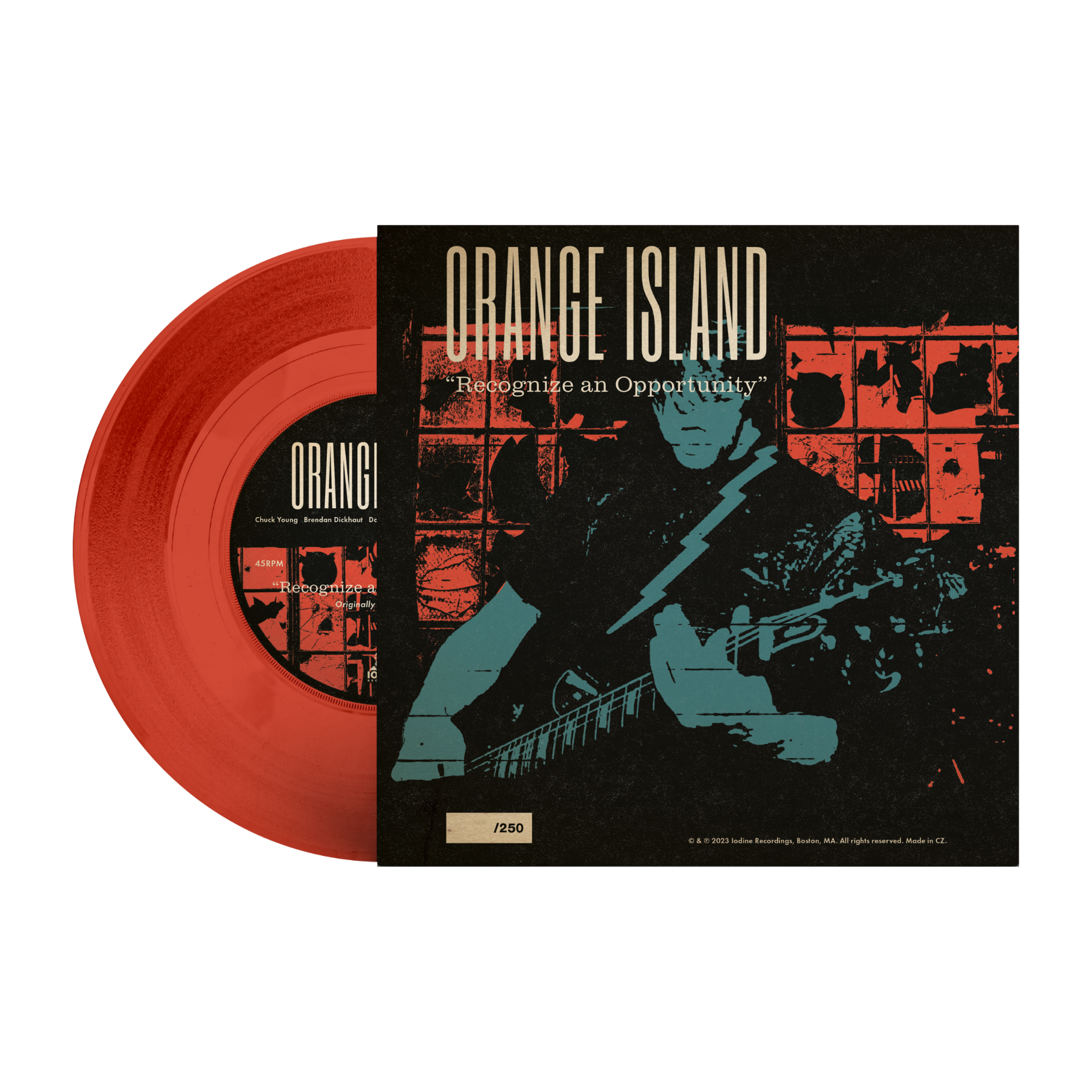 Garrison Orange Island - Split -  Vinyl - Red - B Side.png