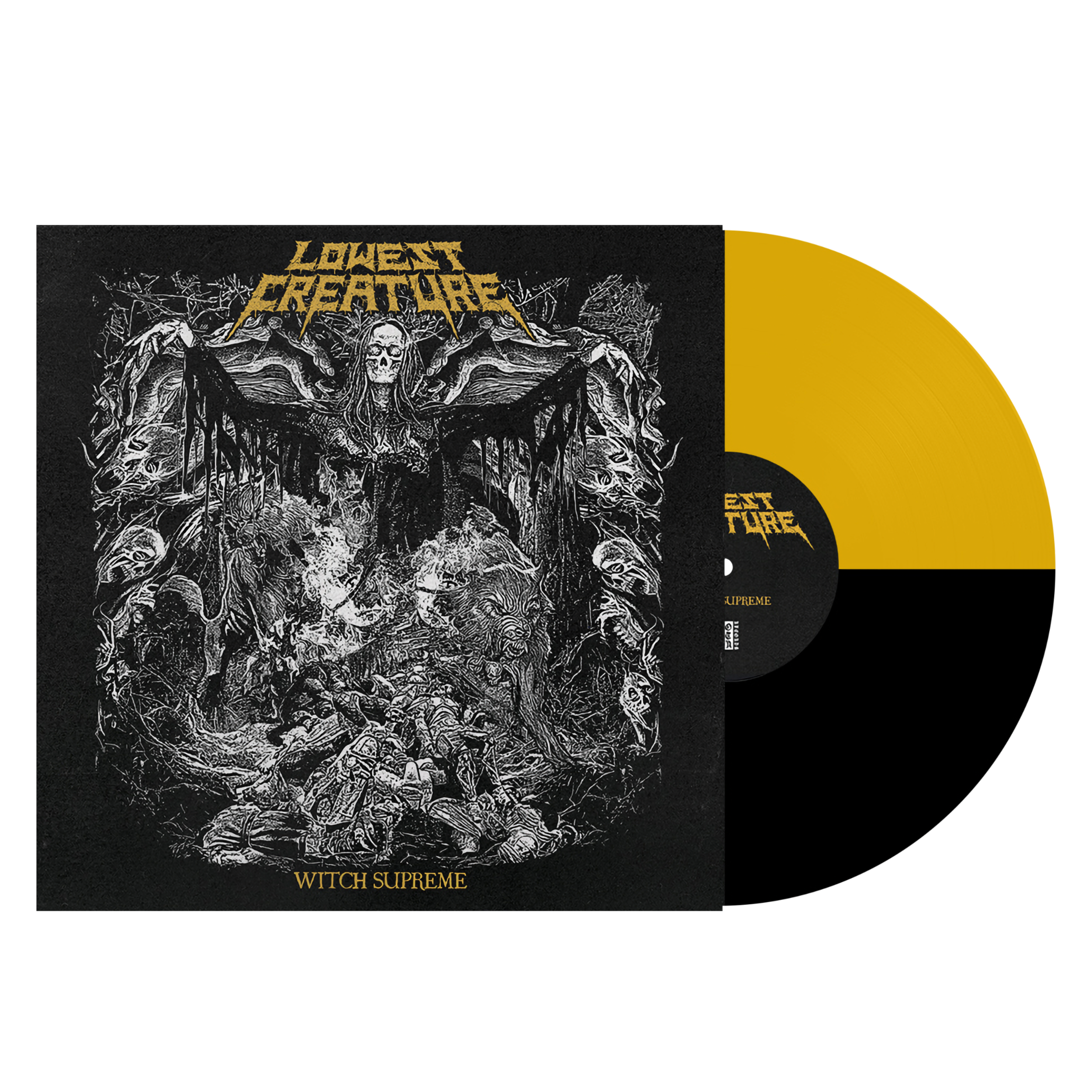 Lowest Creature - Witch Supreme - Vinyl - Black Yellow.png