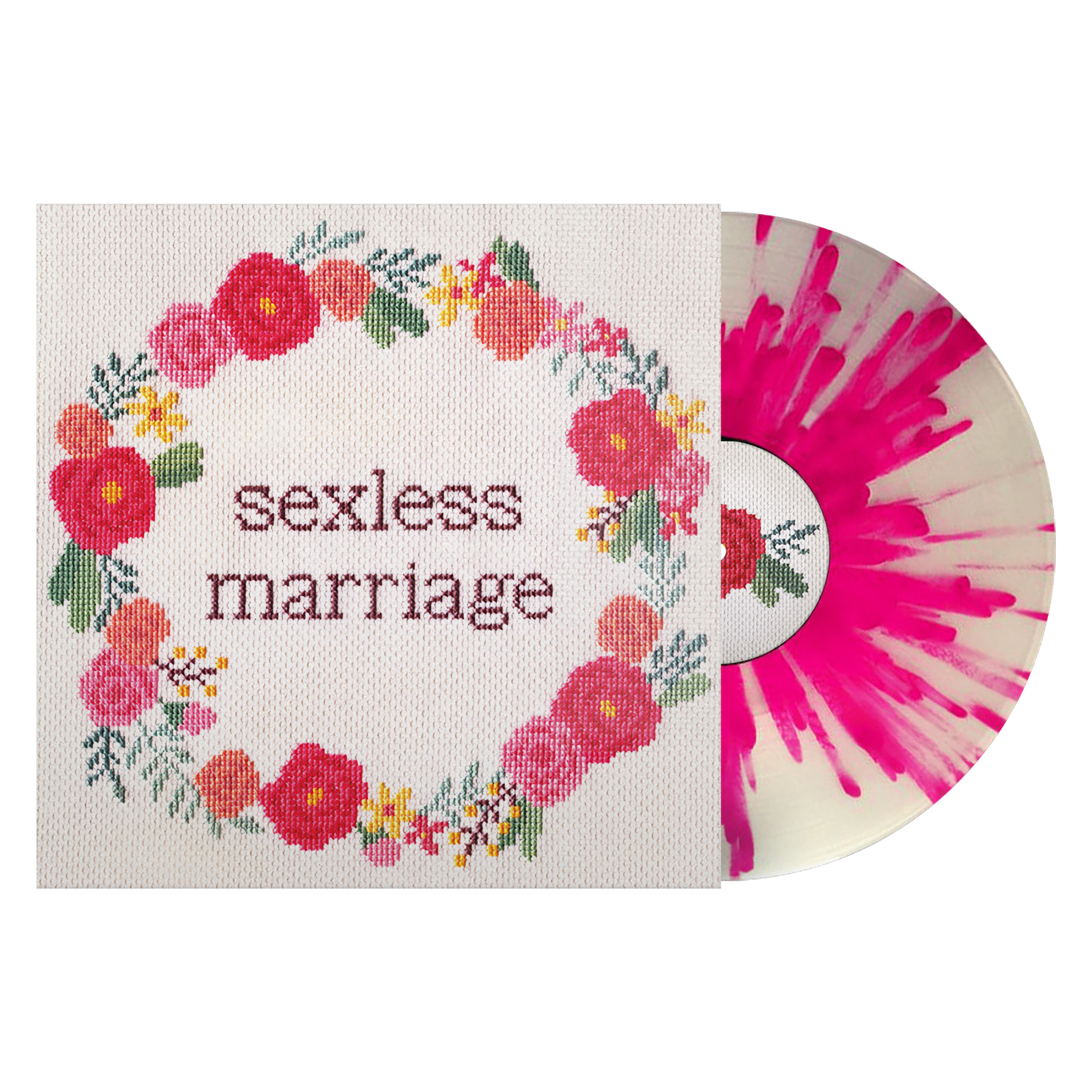 Sexless Marriage  - This Is Not Love - Vinyl - Pink Splatter.png
