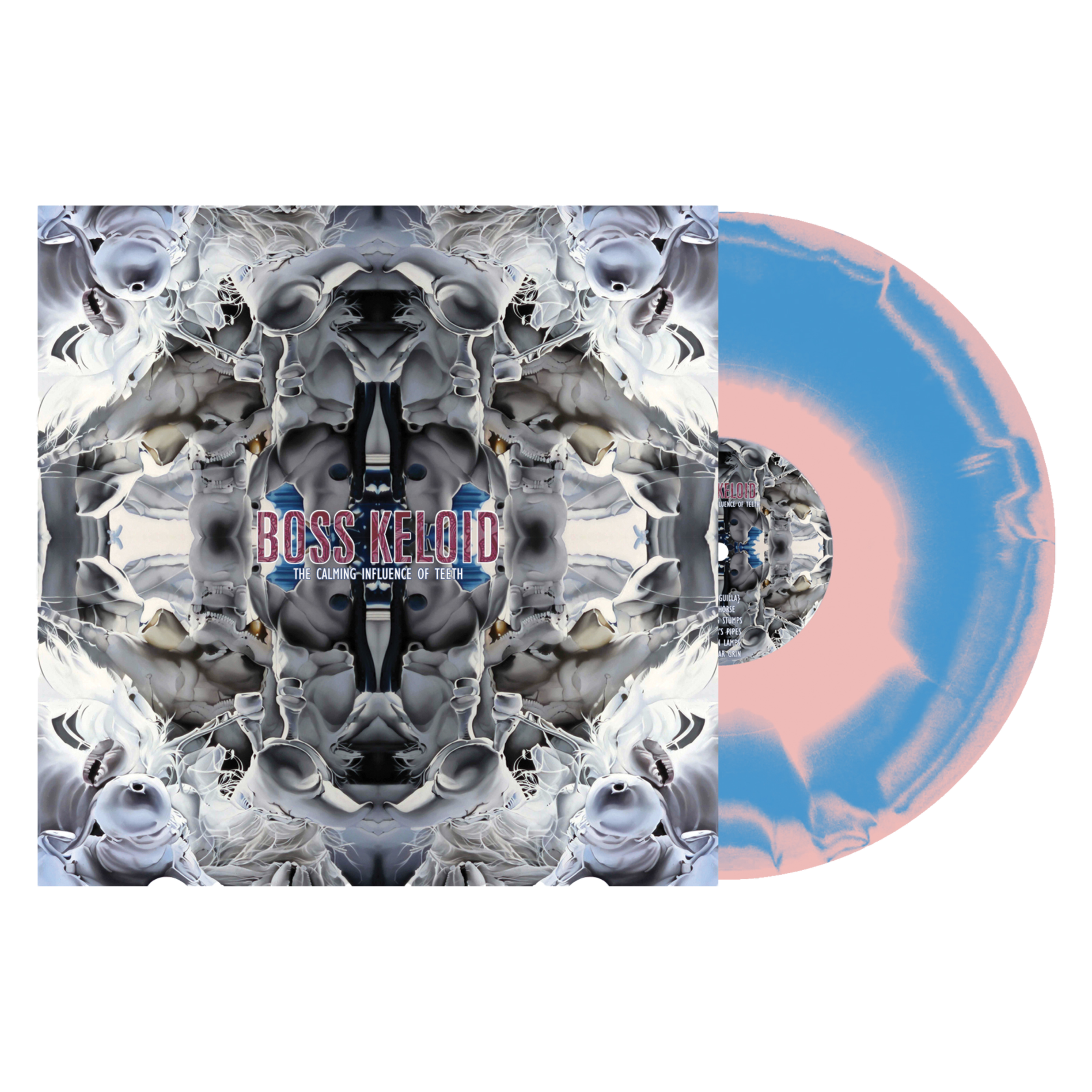 Boss Keloid - The Calming Influence Of Teeth - Vinyl - Blue Pink Merge.png