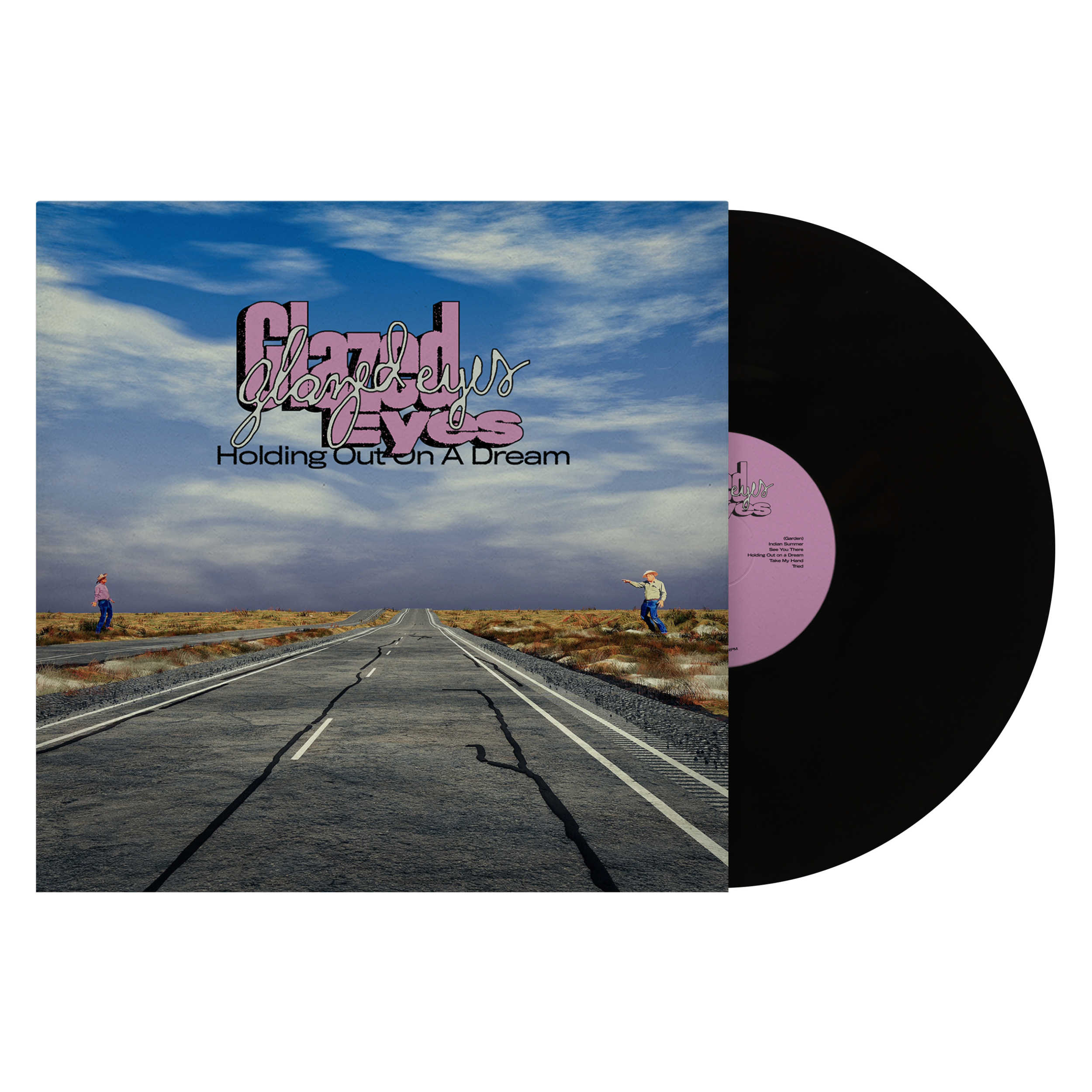 Glazed Eyes - Holding Out On A Dream - Vinyl - Black.png