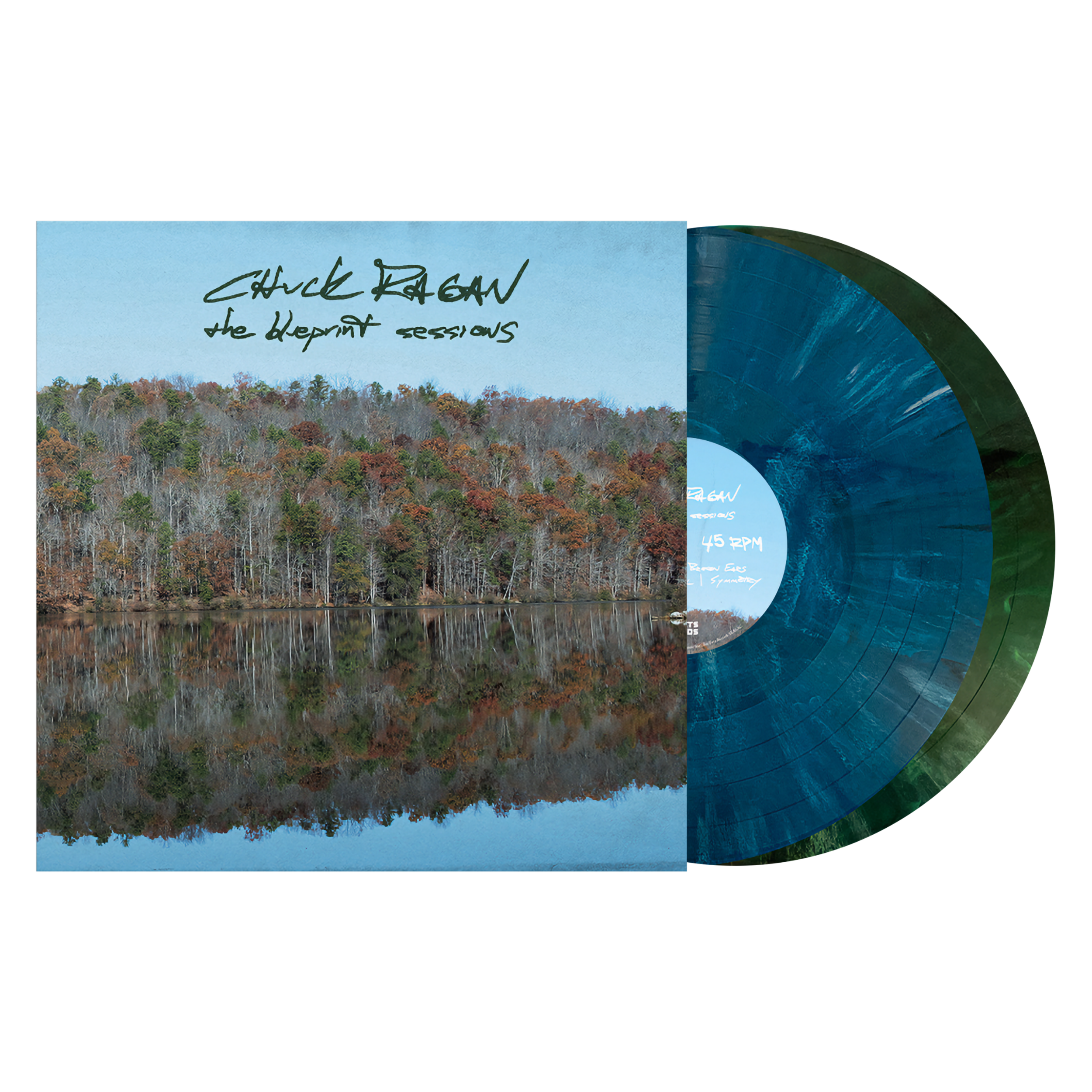 Chuck Ragan - Blueprint Sessions - Vinyl - Eco Blue : Green.png