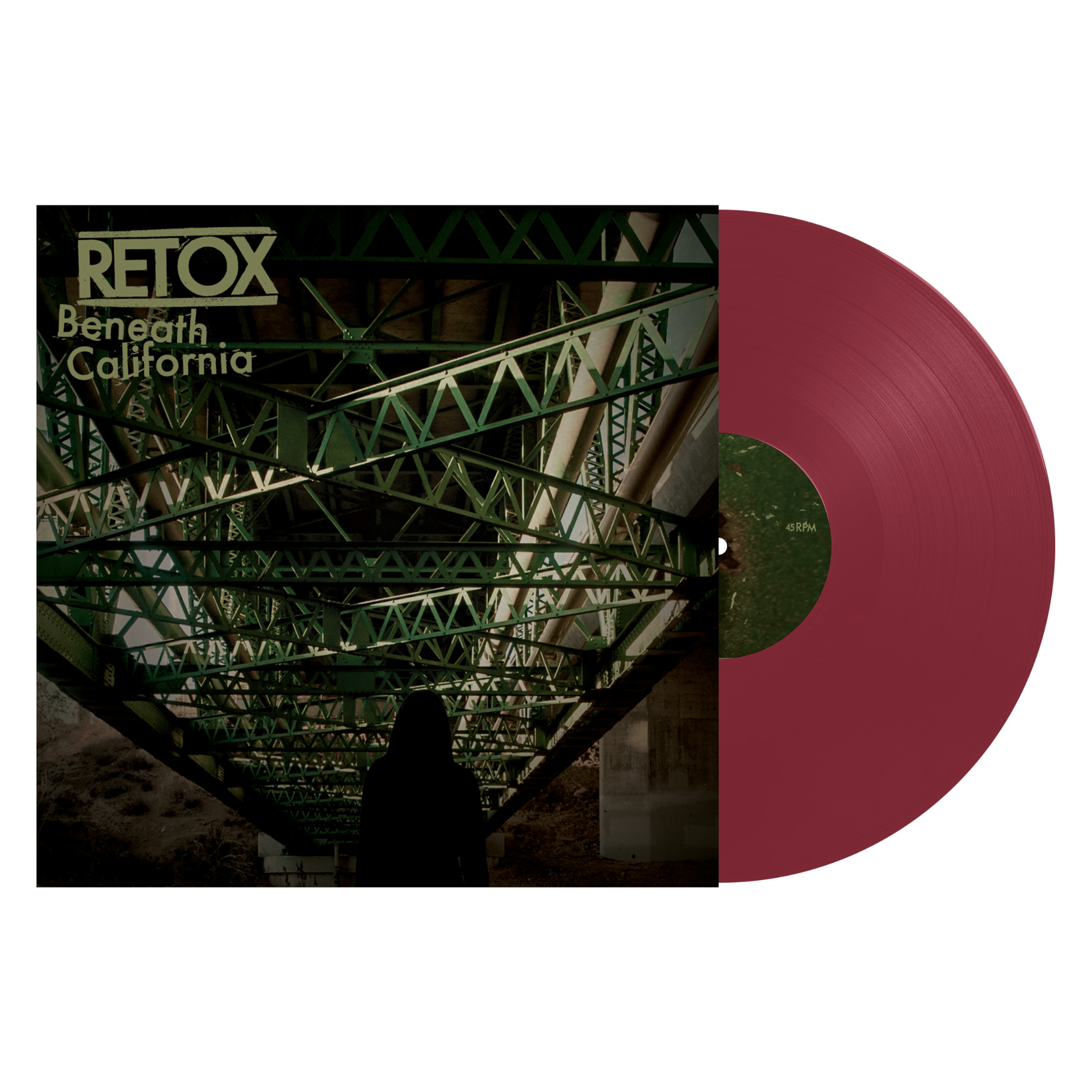 Retox - Beneath California - Vinyl - Decreased Oxygen Red.png
