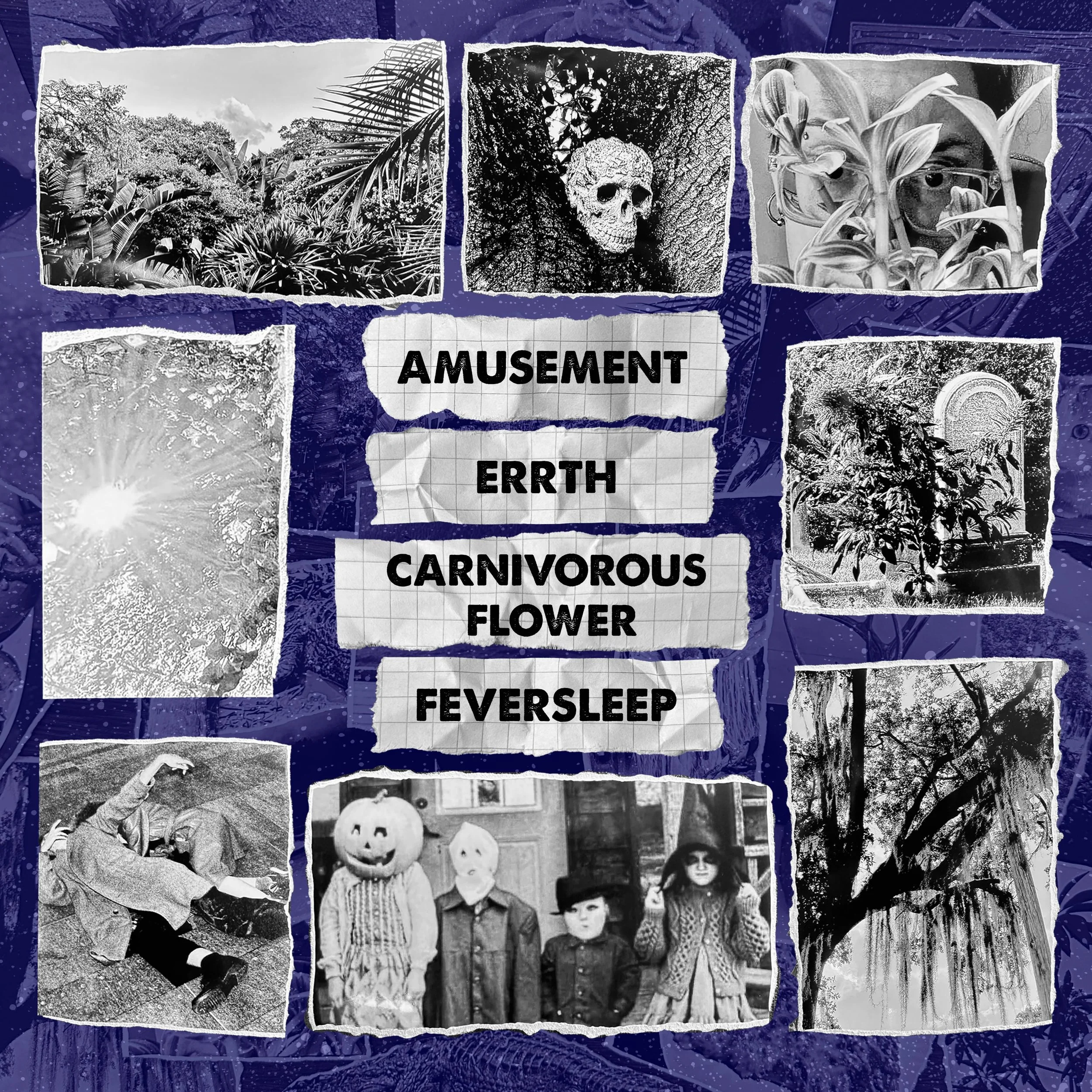 Amusement : ERRTH : Carnivorous Flower : FeverSleep - Amusement : ERRTH : Carnivorous Flower : FeverSleep (4-Way Split) - Cover.jpg