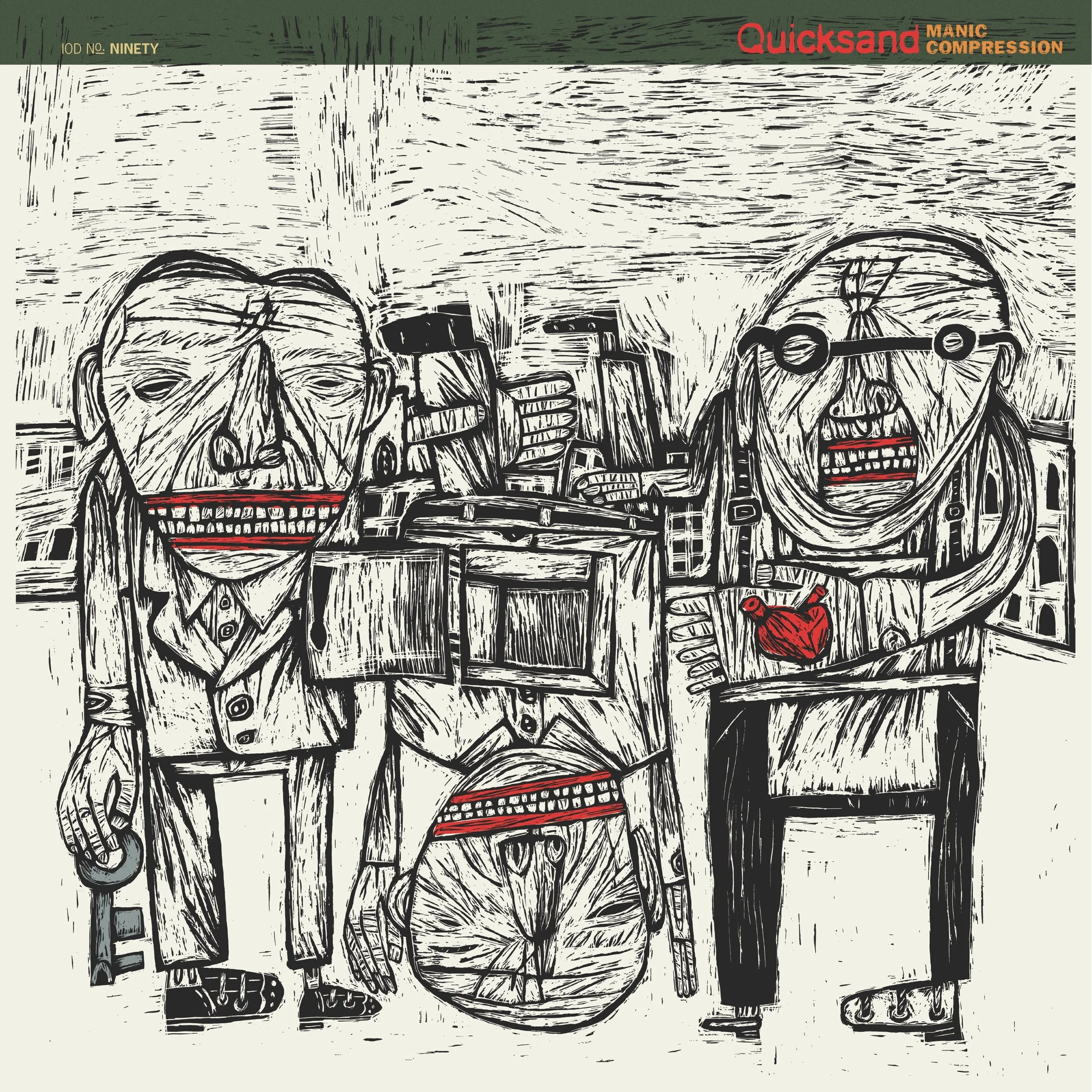 Quicksand "Manic Compression (Deluxe Book)"