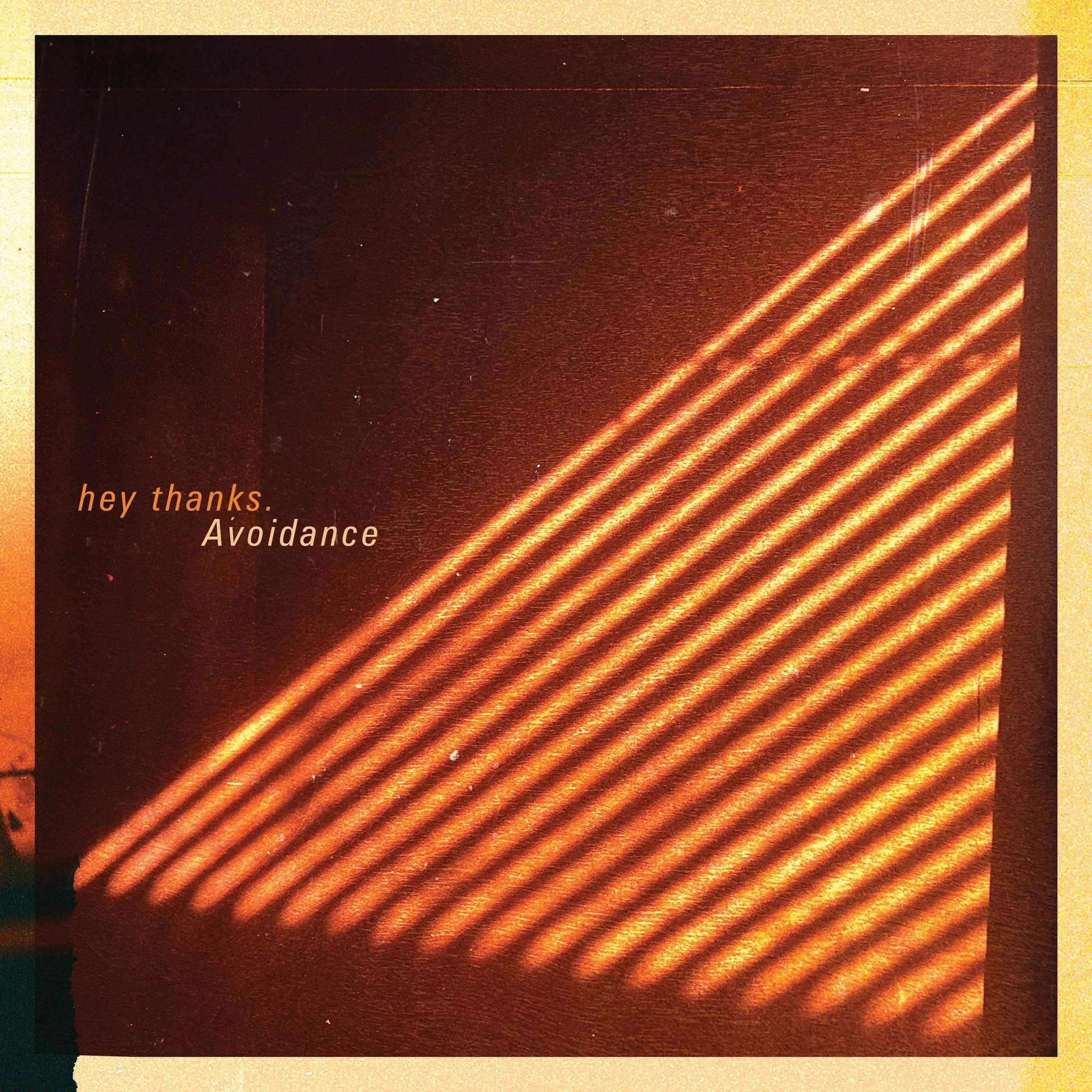 hey thanks. - Avoidance - Cover.jpg