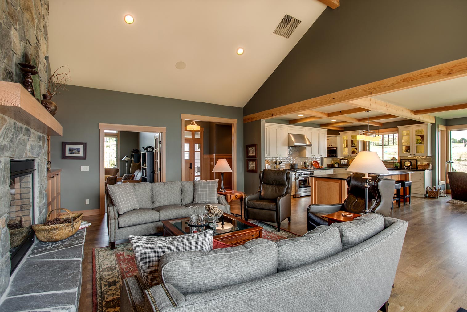 Craftsman home interior 