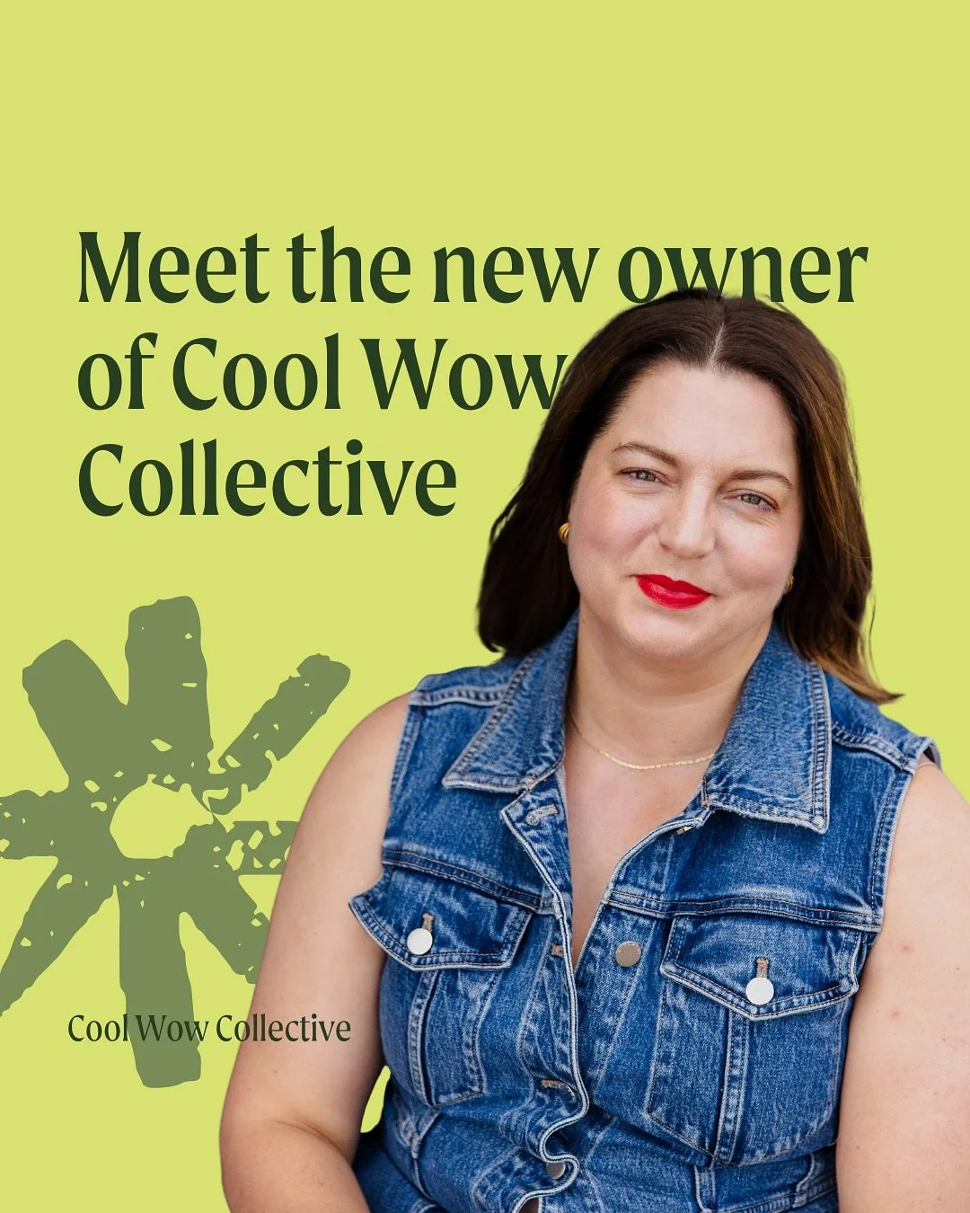 It's time! Meet the new owner of Cool Wow Collective...

She's a copywriter-slash-marketer for ecommerce brands and based in Geelong near Melbourne. She was an OG member of Cool Wow Collective, and I'm talking a true OG who first joined back in Febru