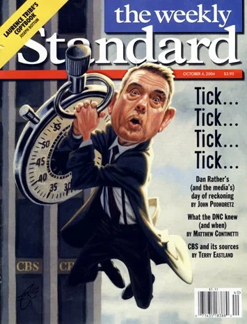 The Weekly Standard cover - Dan Rather