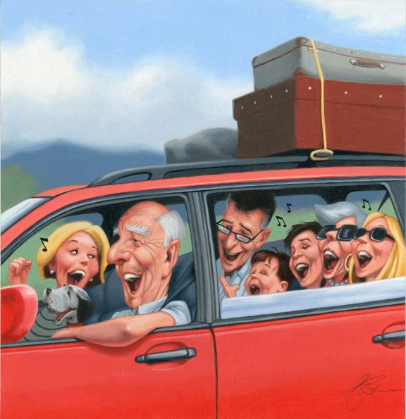 The Wall Street Journal - "Family Vacation"
