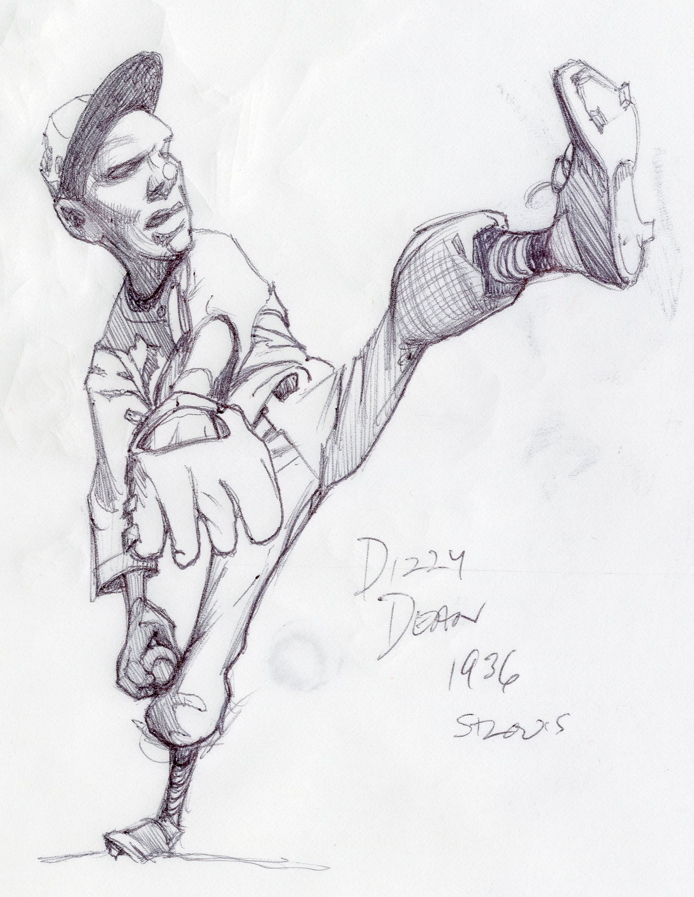Dizzy Dean, featured in 2015 All Star Game program