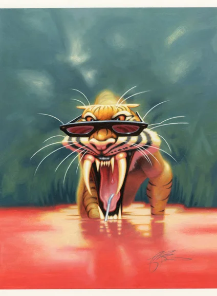"Thirsty Tiger" for Mike's Harder