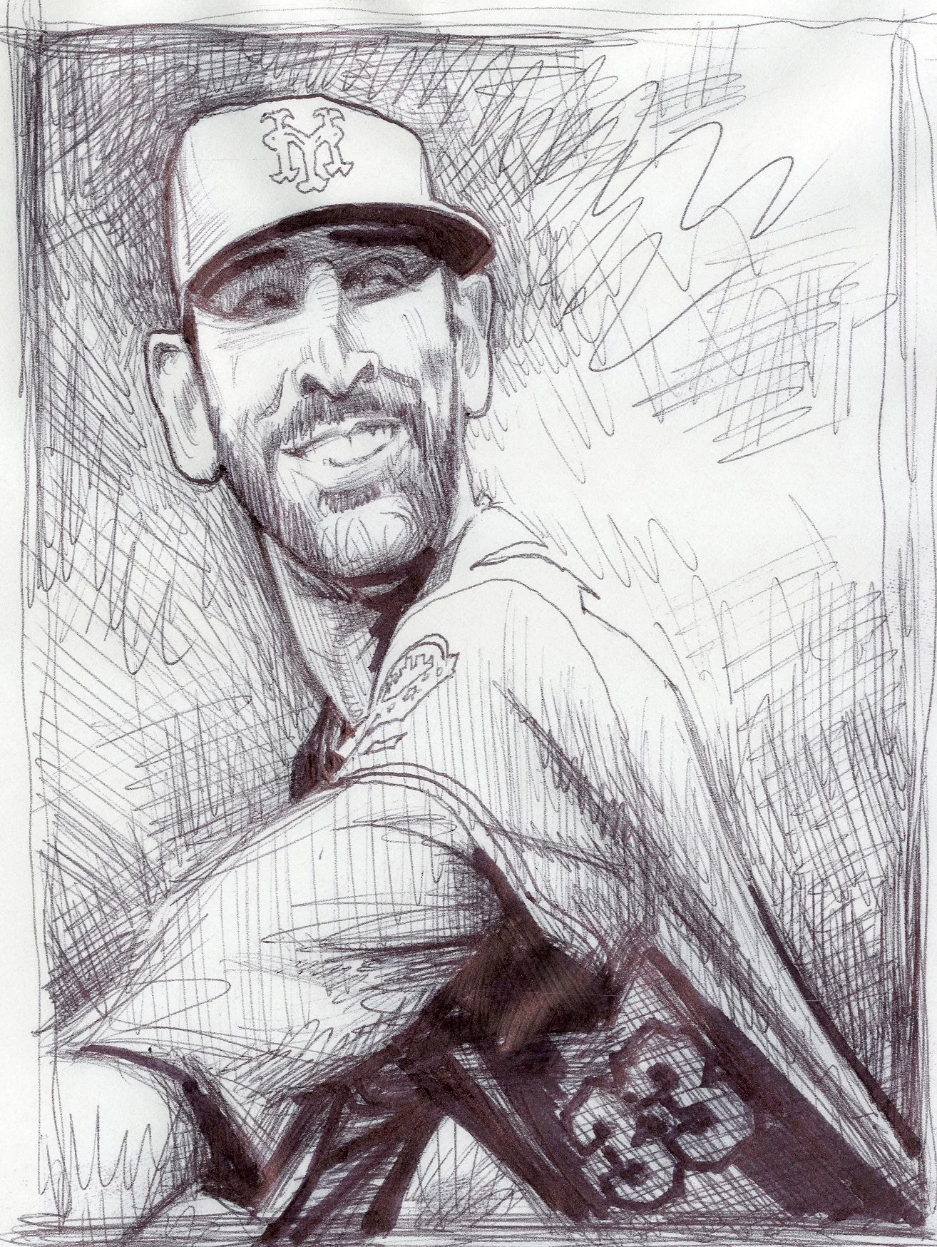 Matt Harvey, New York Met's starting pitcher of the 2015 World Series