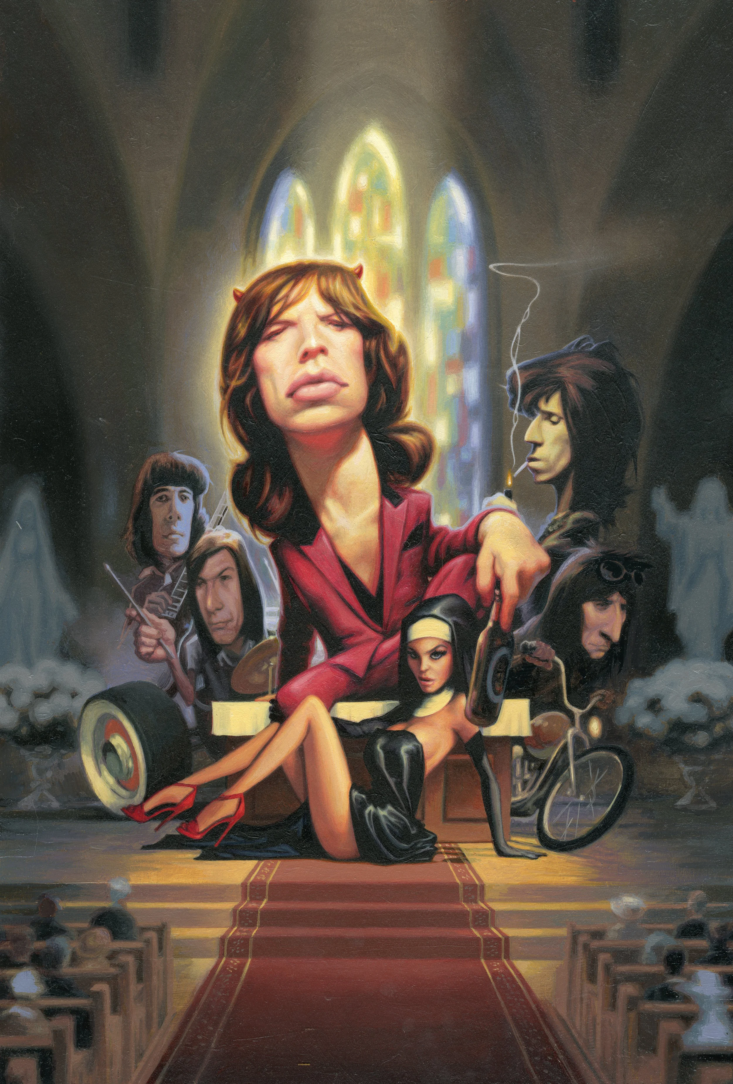 Mick Jagger and The Rolling Stones