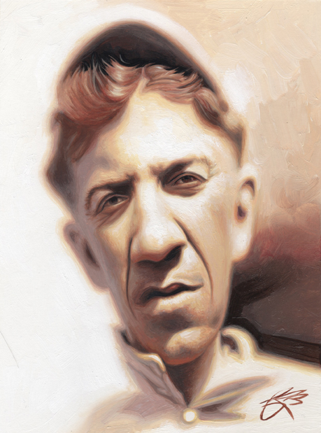 Addie Joss, Hall of Famer nicknamed "The Human Hairpin"