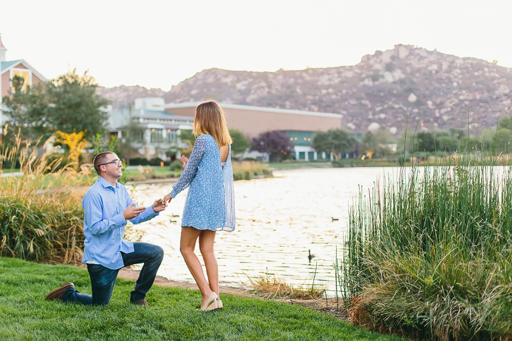 These high school sweethearts are engaged! Luke asked Allie to marry him on this beautiful Autumn evening on the edge of Barona's resort. I was honored to capture some moments that followed his question. She said YES, of course!&nbsp;