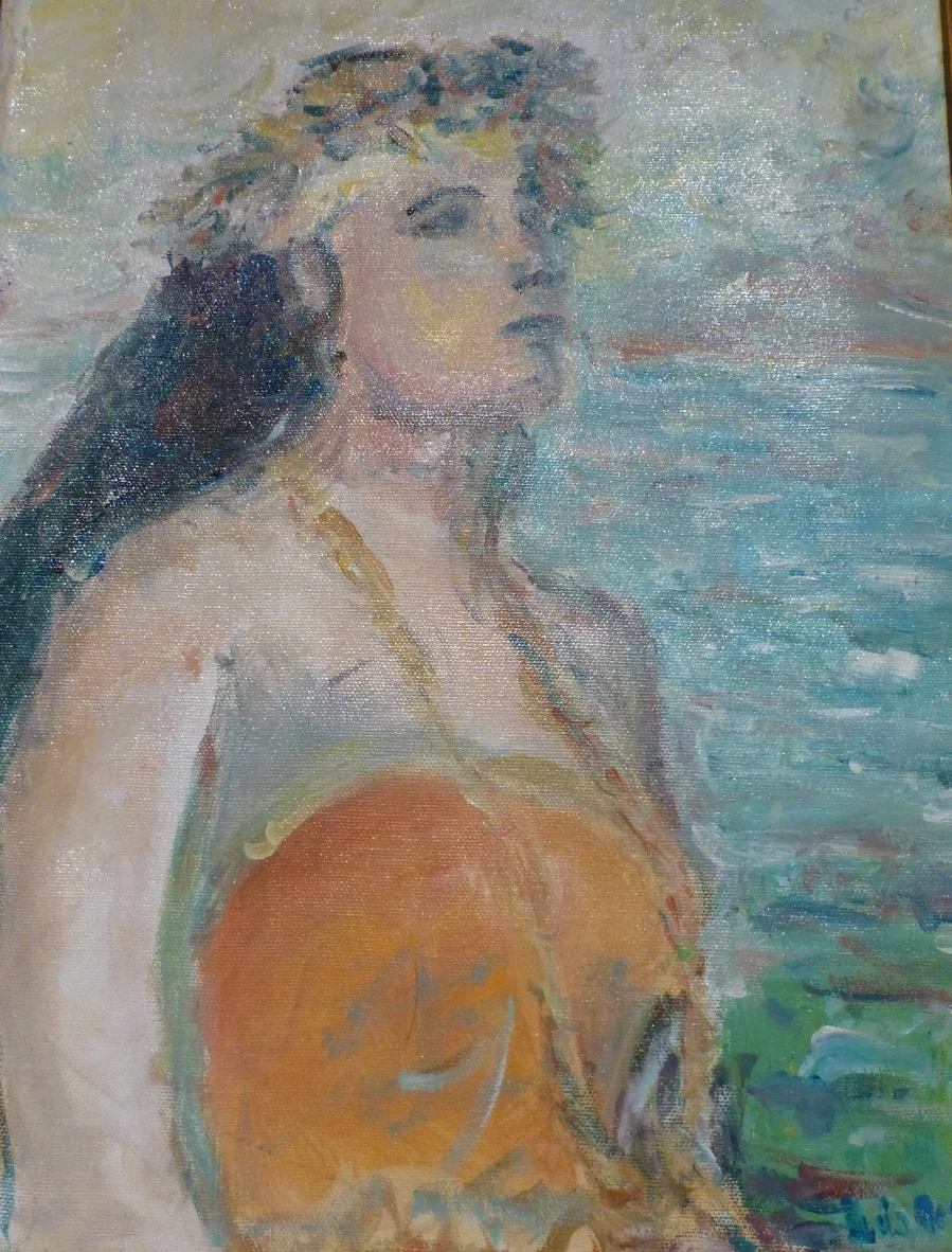 Model in Maui Plein Air