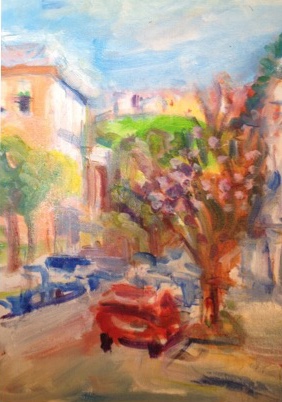Plein Air Travel @ Hayes Valley Art Works, Opening Reception 4-6-2019