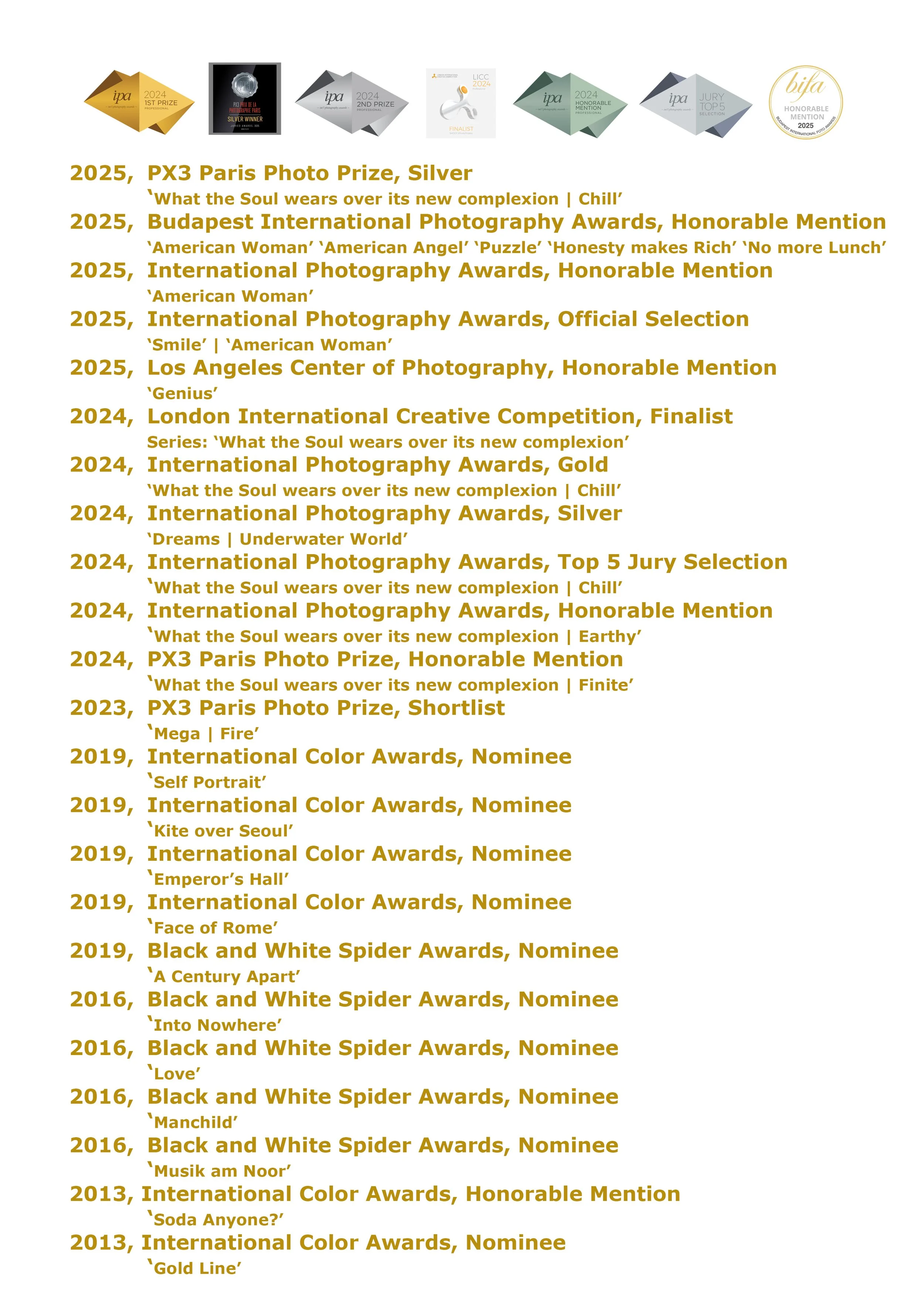 Awards | Nominations