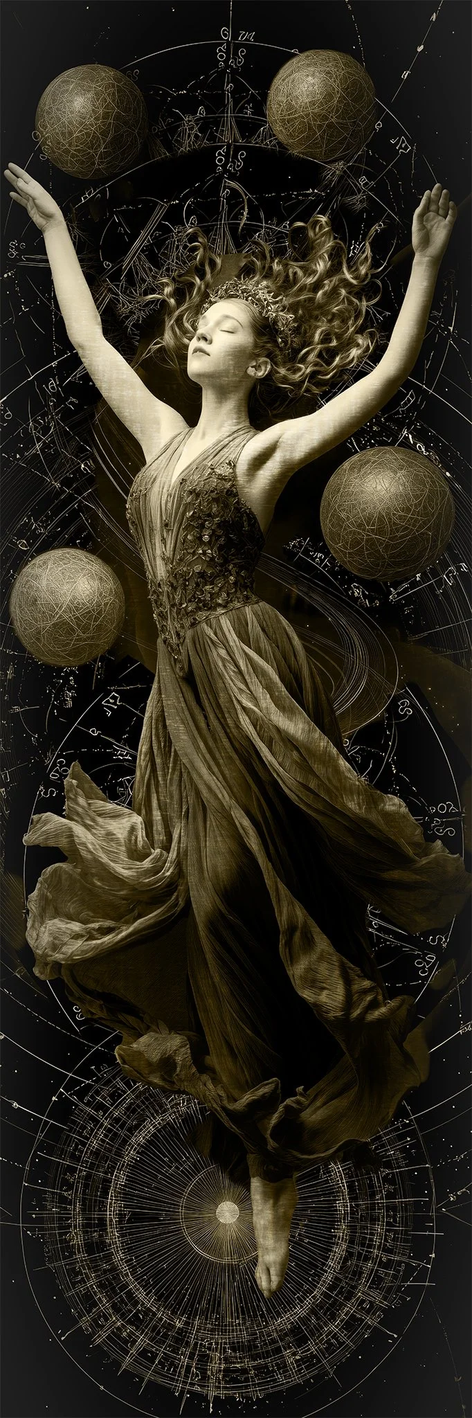 Mousikē | osmic harmony of sound in spheres and numbers, sustaining the stars